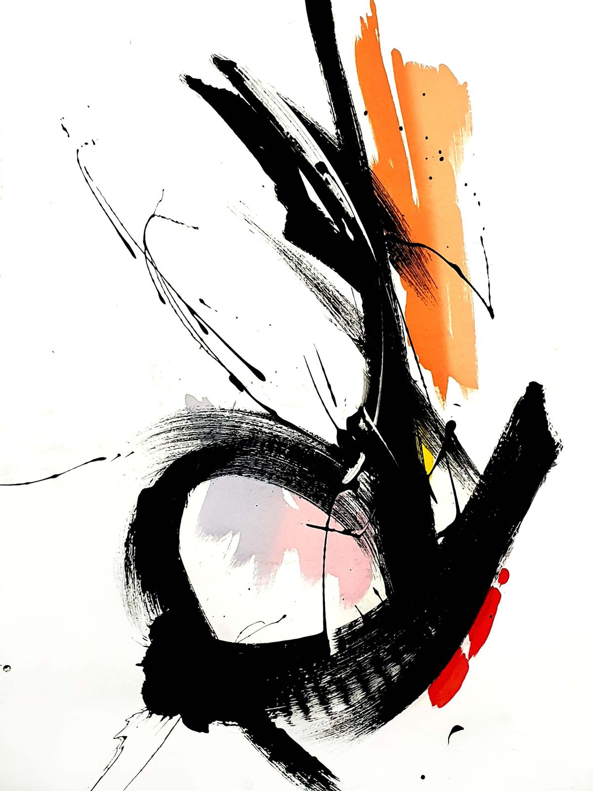 Jean Miottejean Miotte   Abstract Composition   Original Signed Lithograph1990 photo Art