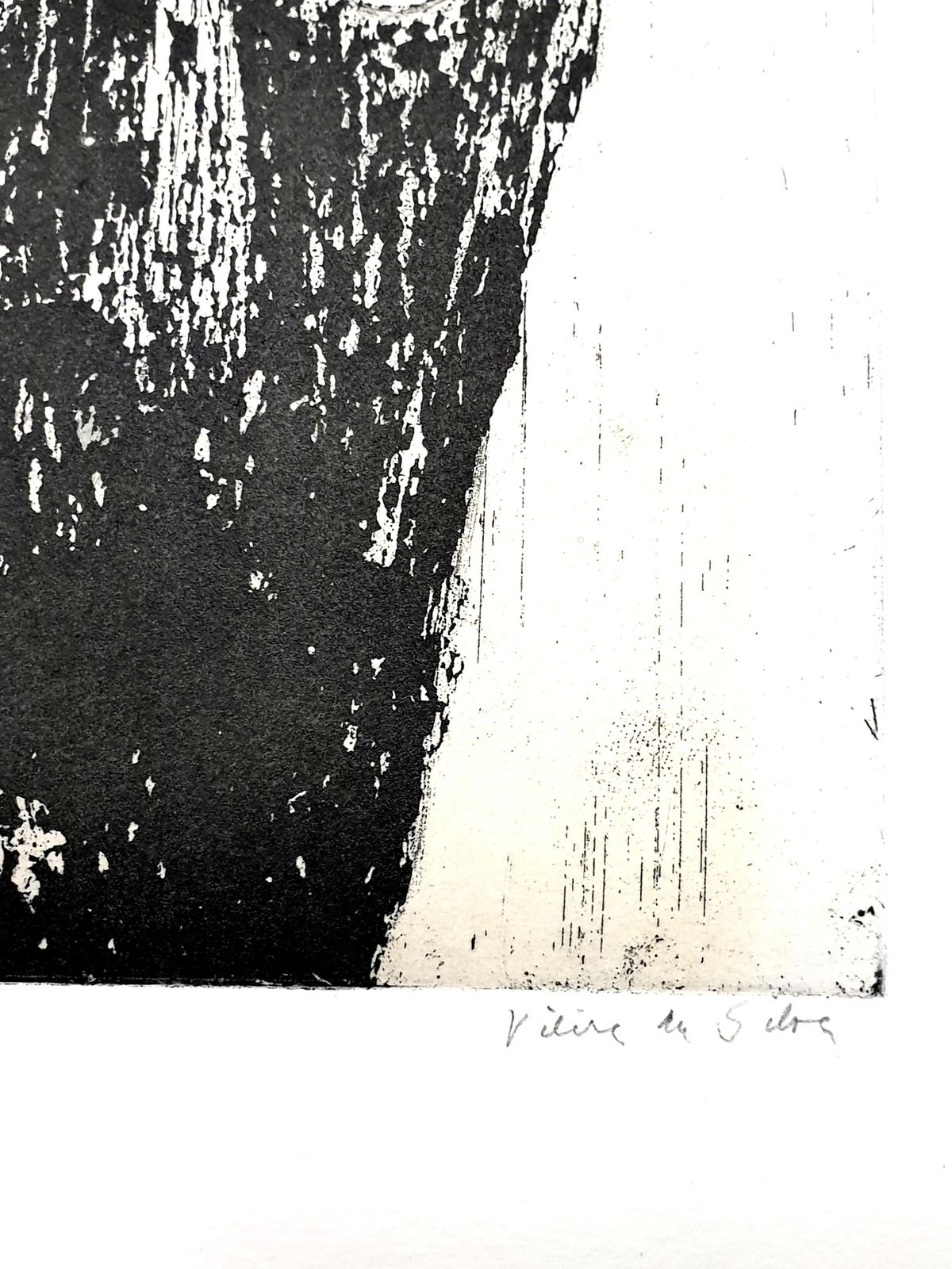 Maria Elena Vieira Da Silvamaria Elena Vieira Da Silva   The Man   Original Handsigned Etching1974 photo buy