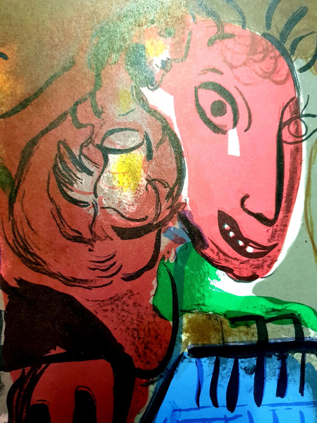 Marc Chagallmarc Chagall   Homage To Marc Chagall   Original Lithograph1969 photo Art
