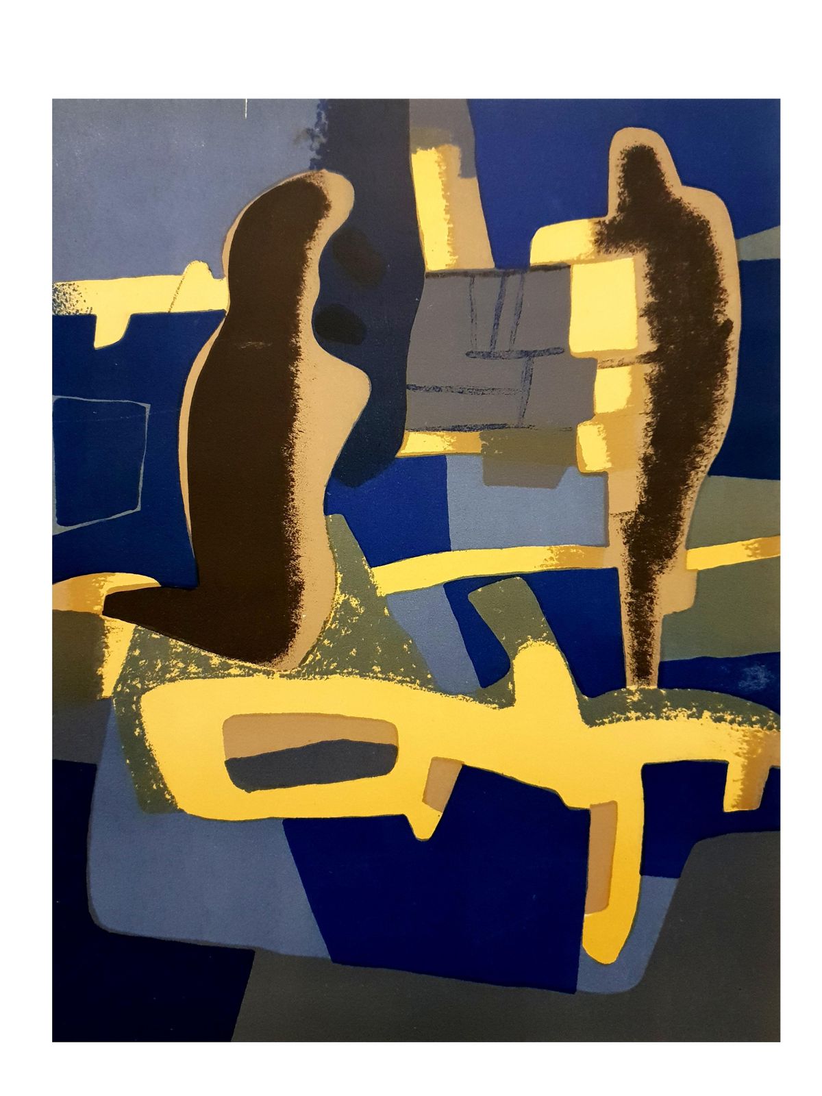 Maurice Estèvemaurice Estève   Composition   Original Lithograph1969 photo 884.0