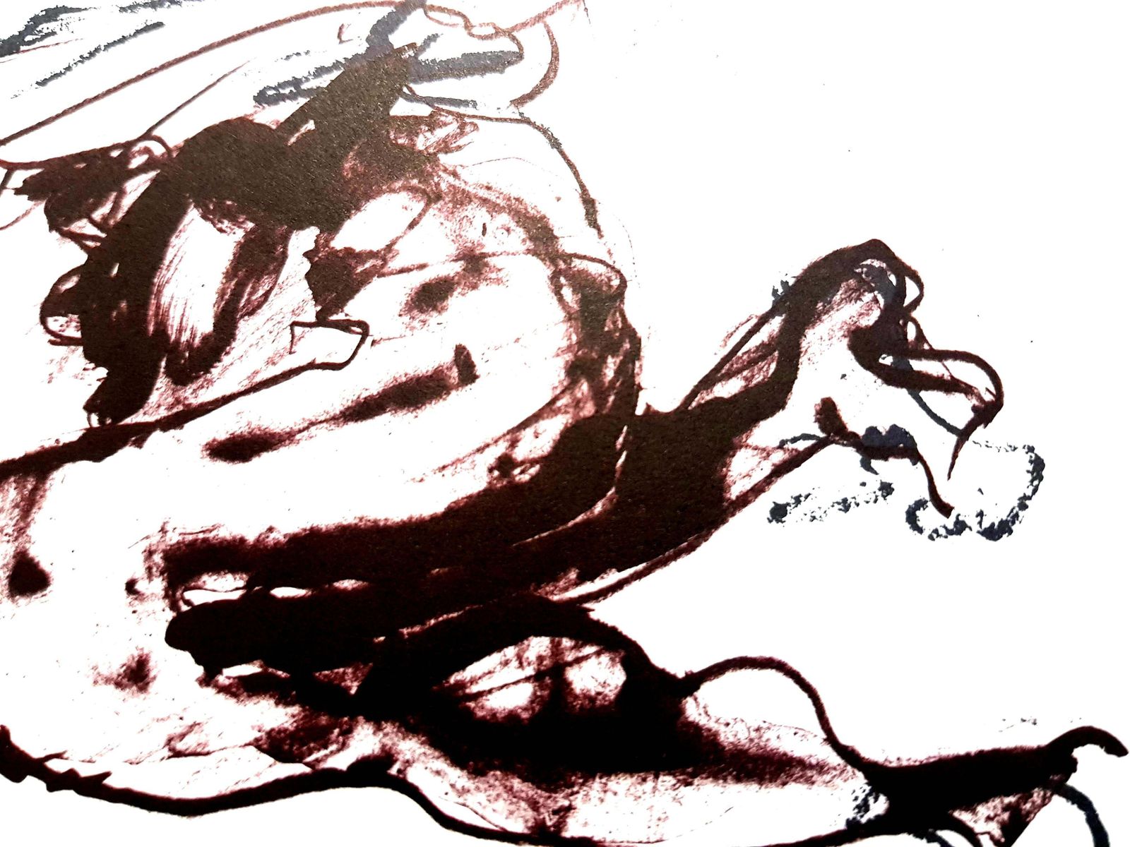 Paul Rebeyrollepaul Rebeyrolle    Original Lithograph1976 photo vinterior
