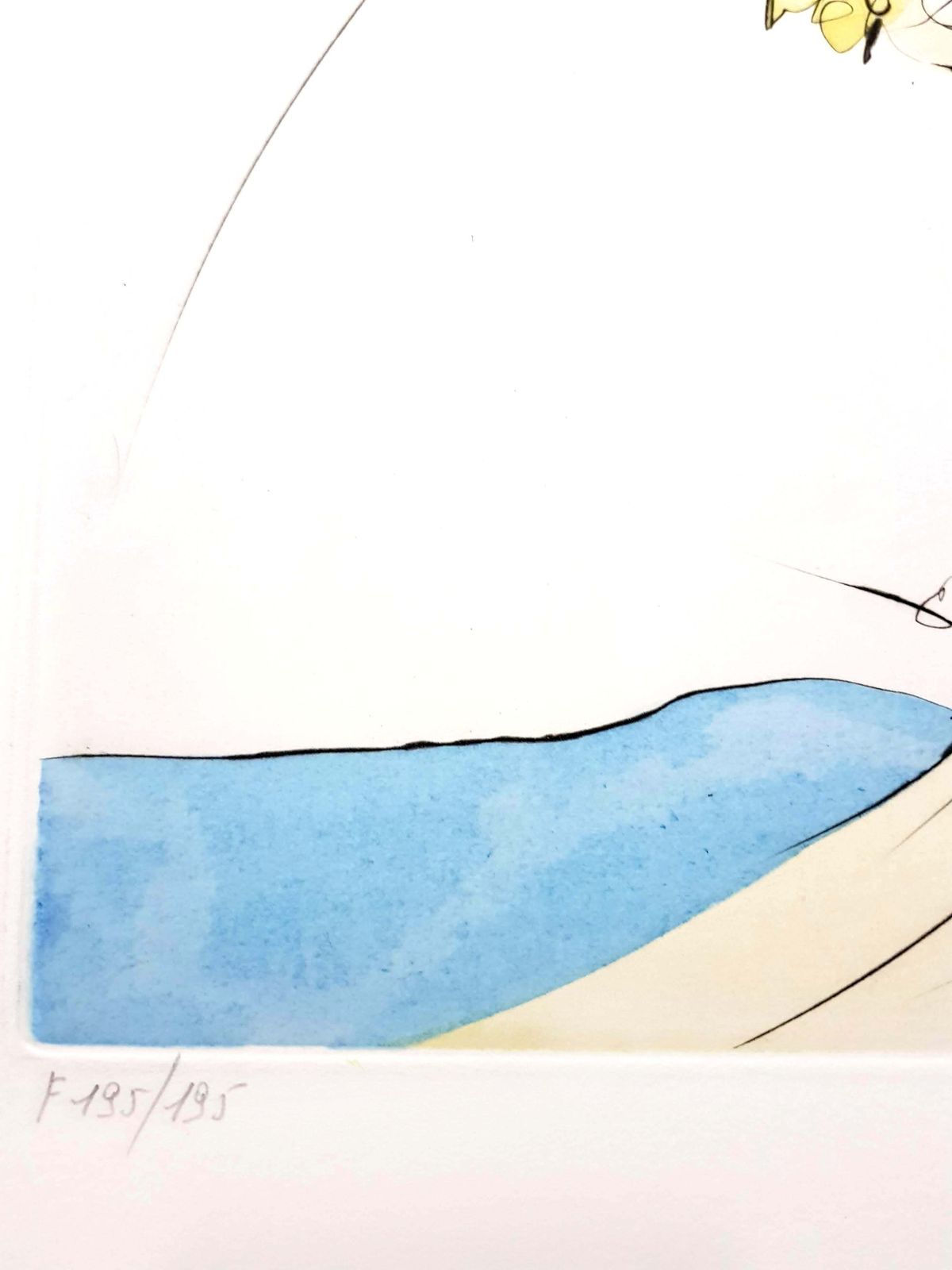 Salvador Dalí­Salvador Dali   Freud With A Snail's Head   Original Signed Engraving1974 photo Art