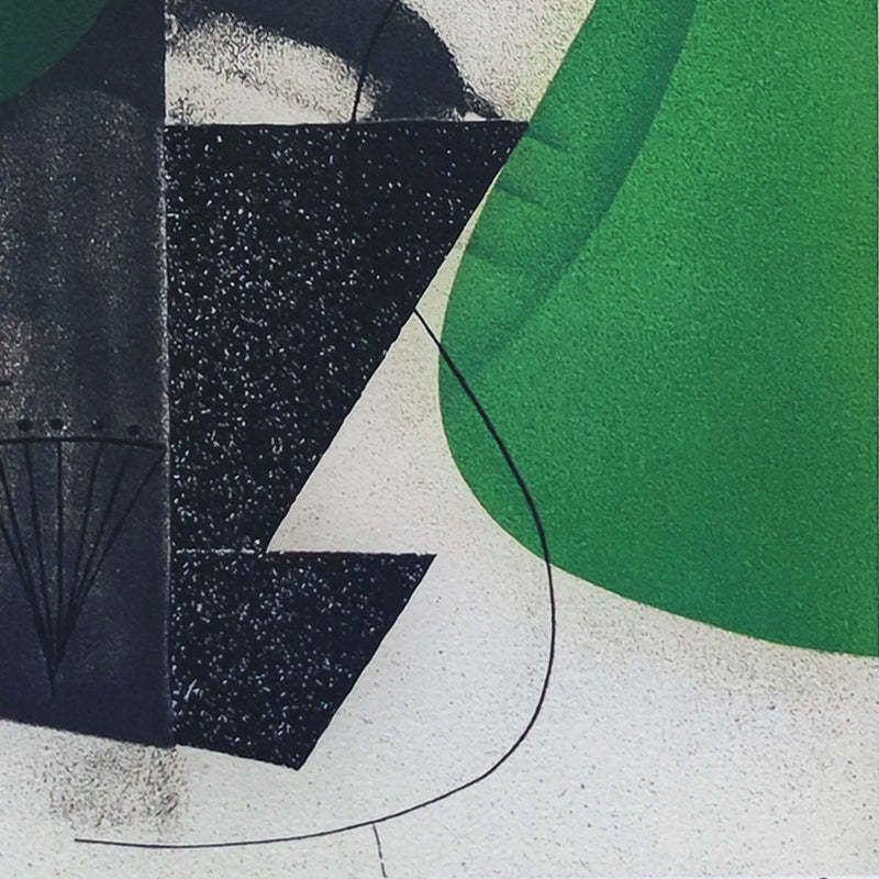 1970s  Astonishing Man Ray "Aerograph" Limited Edition Lithograph photo vinterior