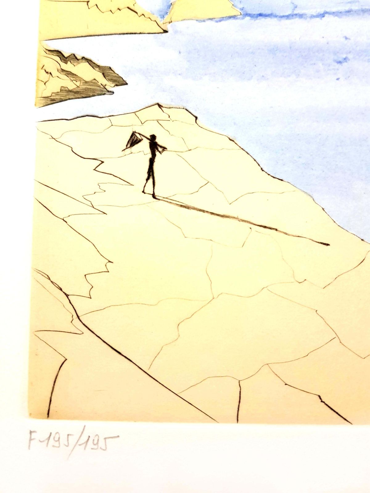 Salvador Dalí­Salvador Dali   The Laurels Of Happiness   Original Signed Engraving1974 photo Art