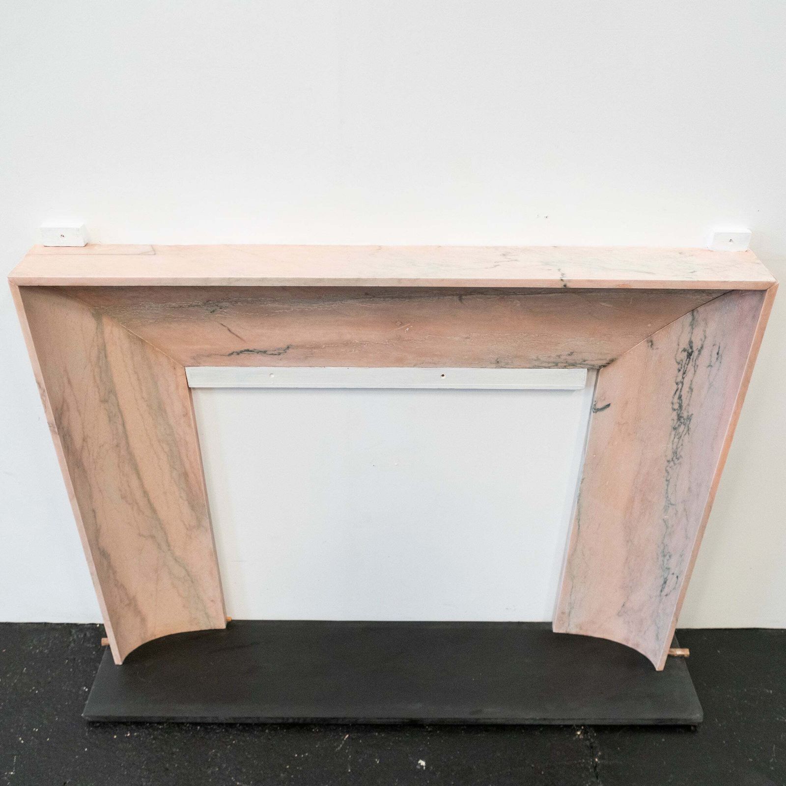Home Fixtures Bolection Fireplace Surround In Reclaimed Pink Marble photo
