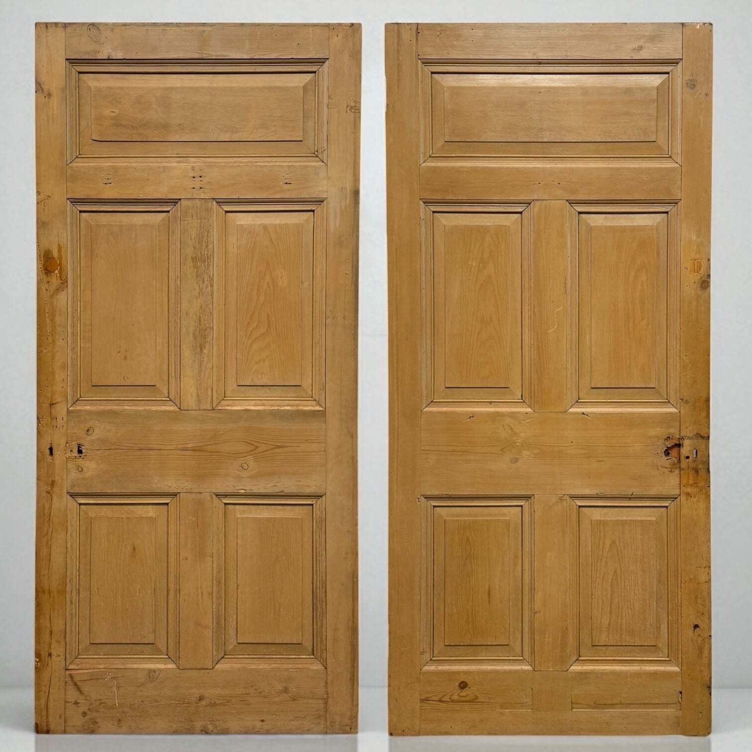 Antique Five Panel Door 209cm X 95.5cm