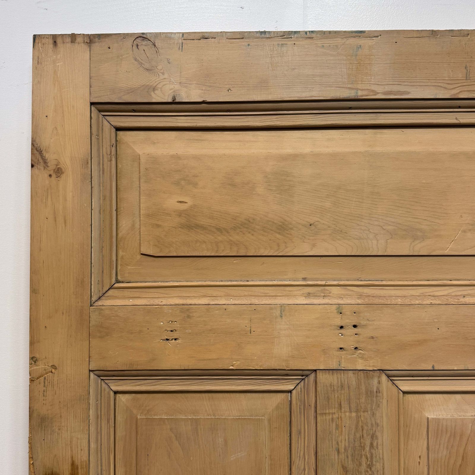 Antique Five Panel Door 209cm X 95.5cm photo for sale