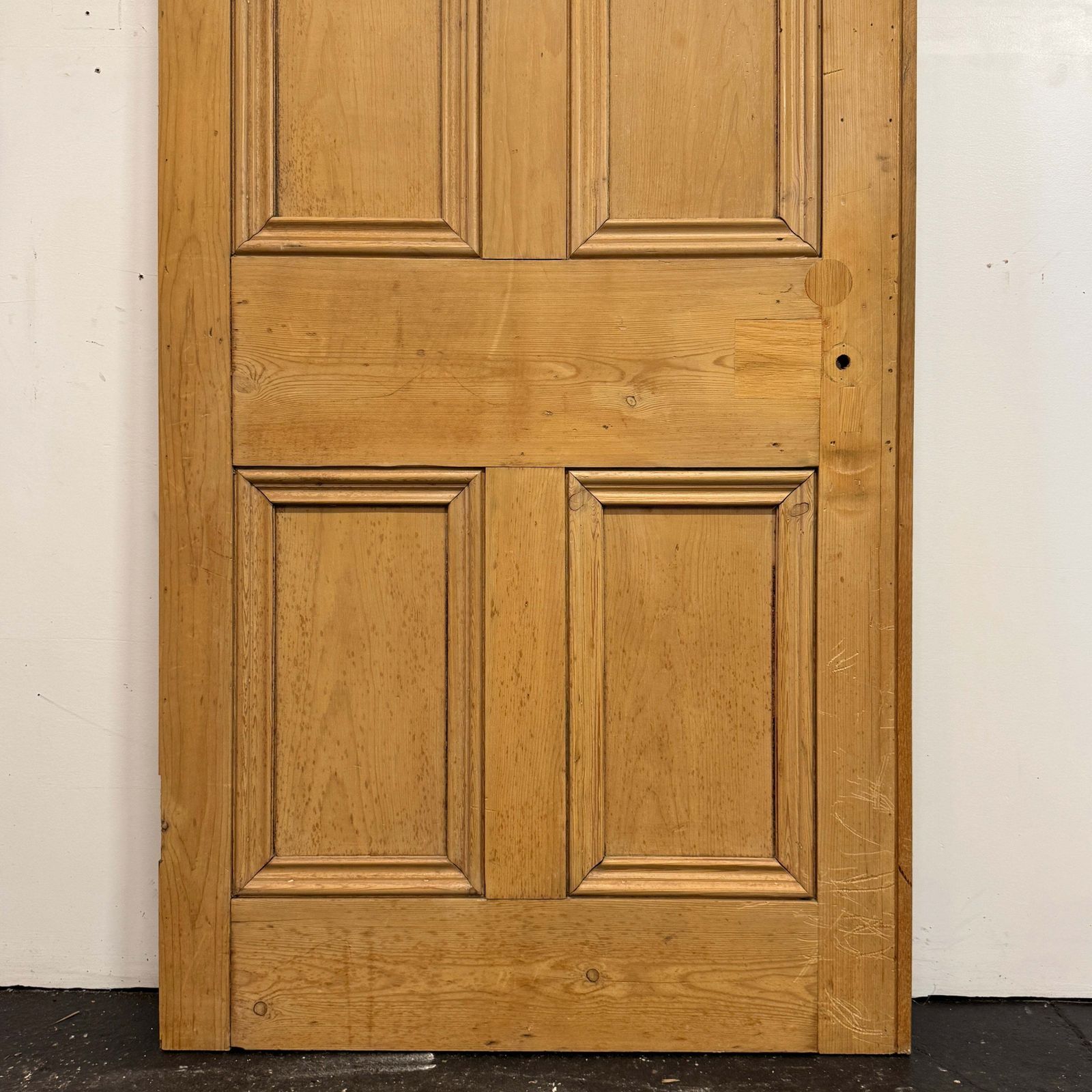 Antique Stripped Five Panel Door 206cm X 90cm photo buy