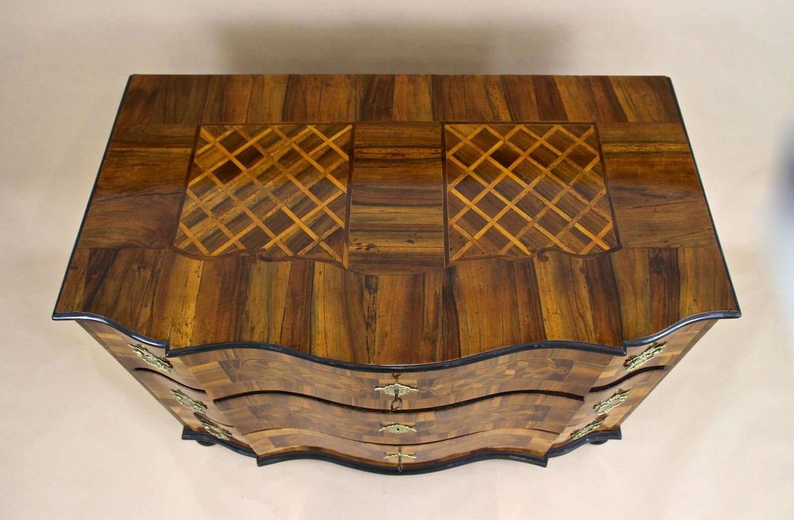 18th Century Baroque Chest Of Drawers   Marquetry/ Inlay Works, Austria Ca. 1760 photo 10350.0