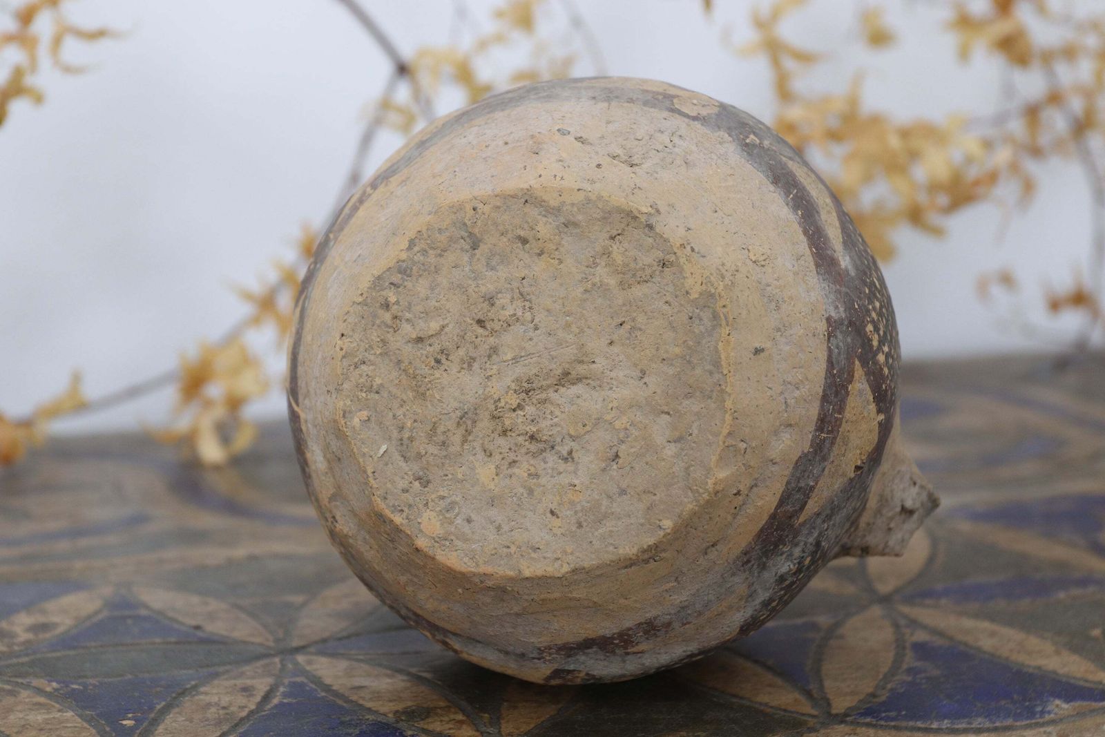 Neolithic Period Chinese Small Clay Pot photo for sale