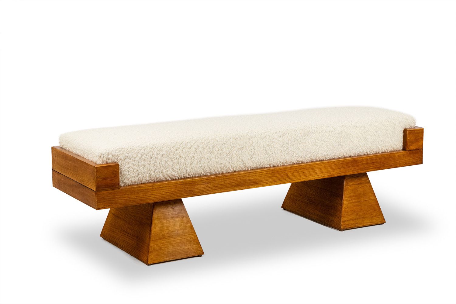 Ash Bench. Handcrafted In The 20th Century.