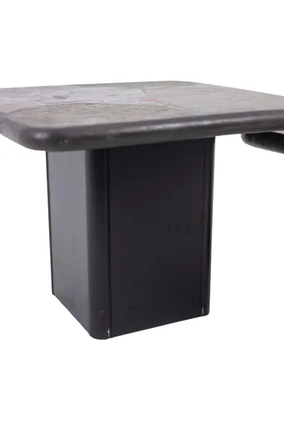 Paul Reinier Kingma. Pair Of Brutalist Style Tables. 1970s. photo Furniture