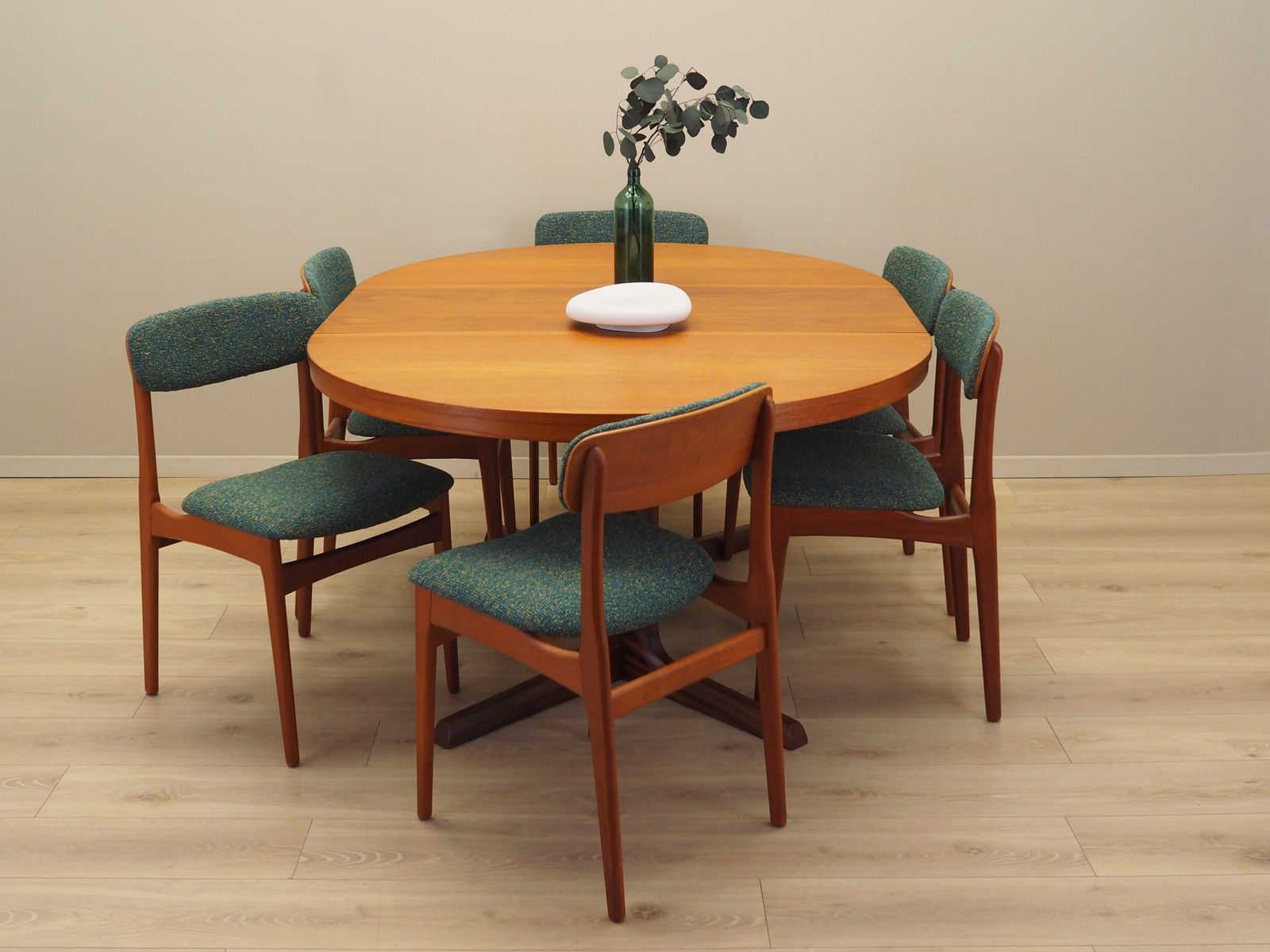 Set Of Six Teak Chairs, Danish Design, 1960s, Manufacture: N. & K. Bundgaard Rasmussen photo furniture