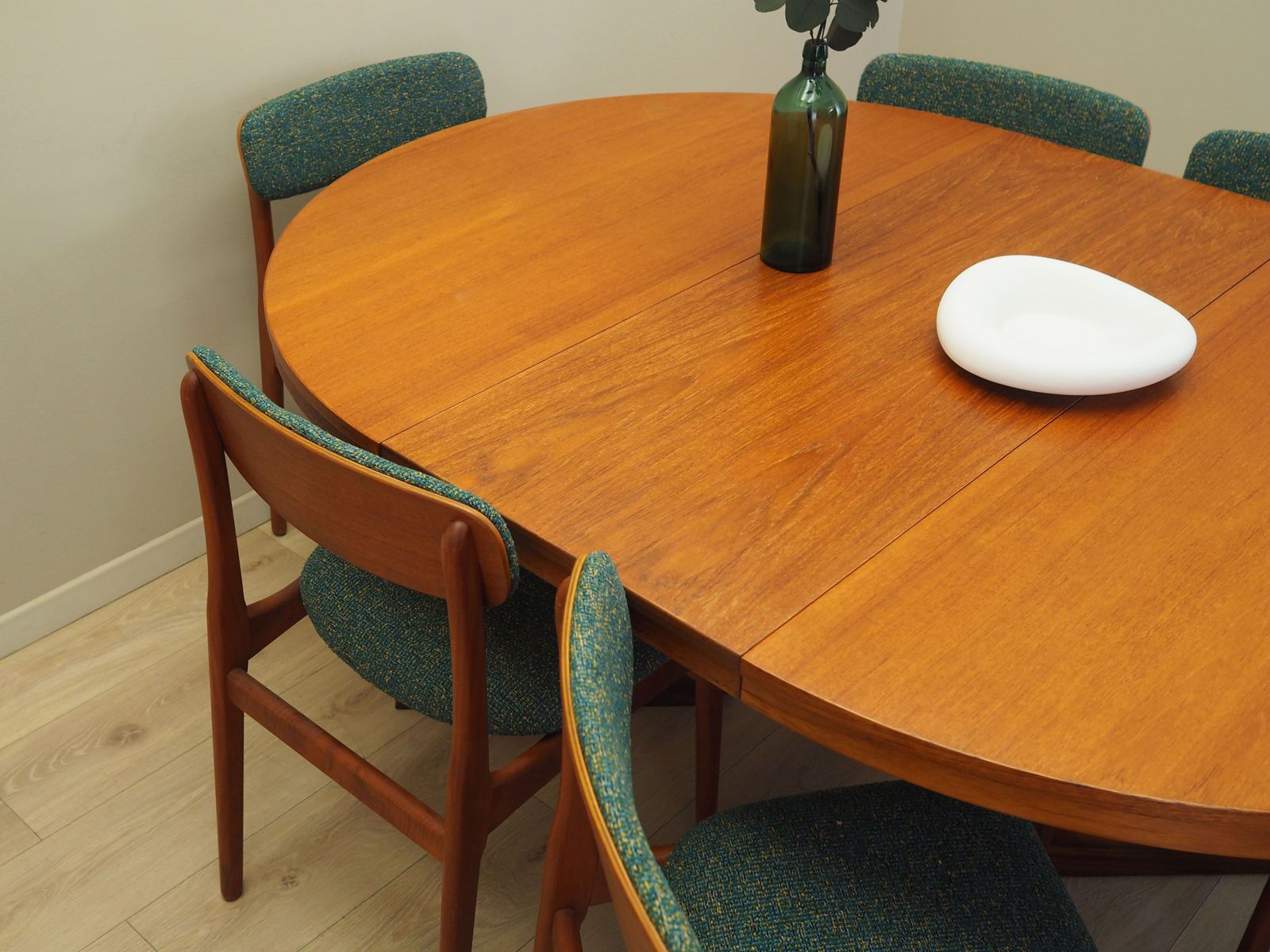 Set Of Six Teak Chairs, Danish Design, 1960s, Manufacture: N. & K. Bundgaard Rasmussen photo for sale
