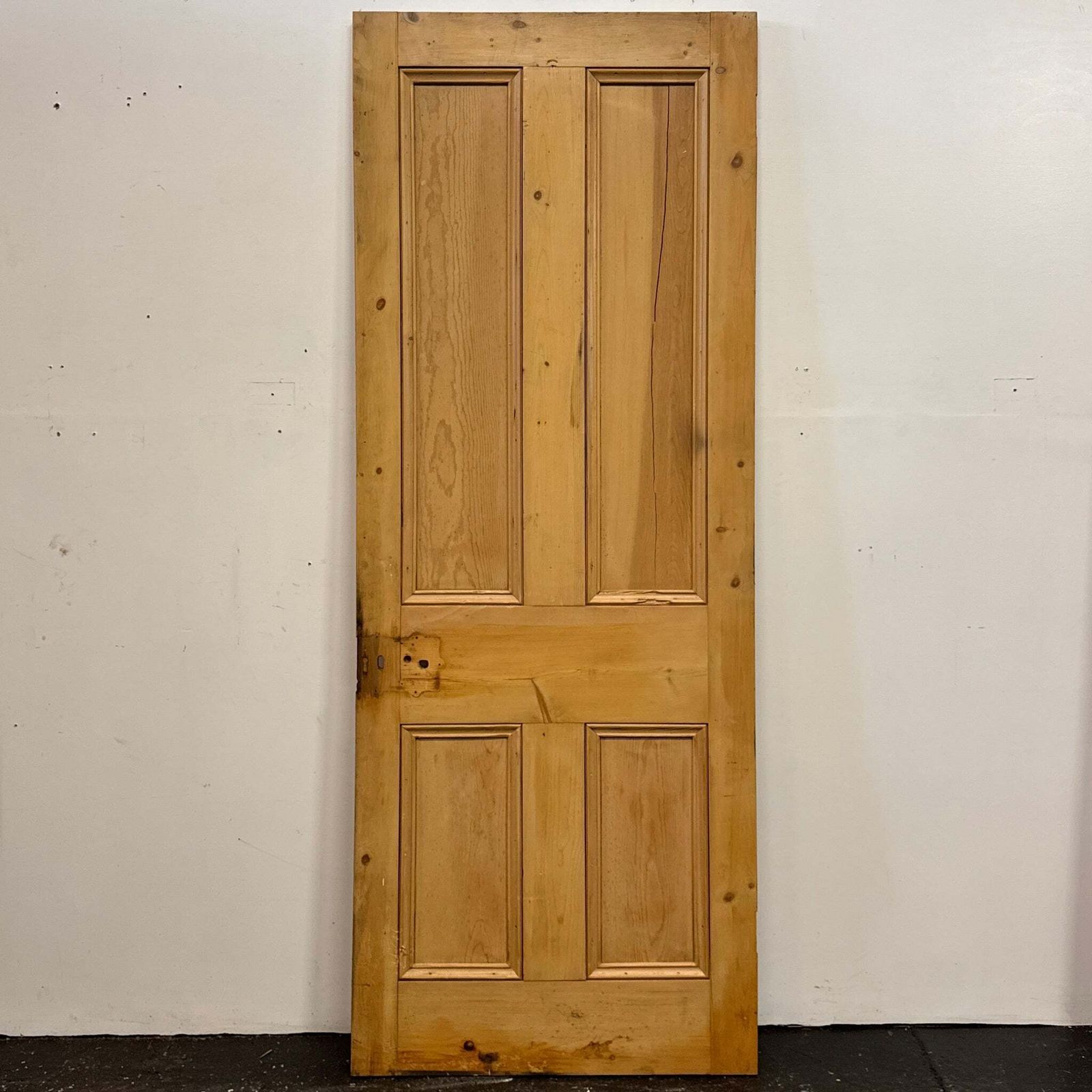 Antique 4 Panel Door 197cm X 75cm photo vinterior
