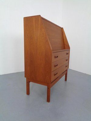 Danish Teak Secretaire From Dyrlund, 1960s photo vinterior