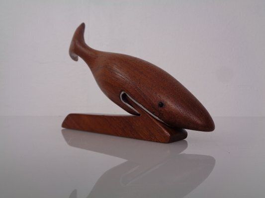 photo furniture Danish Teak Shark With Stand, 1960s