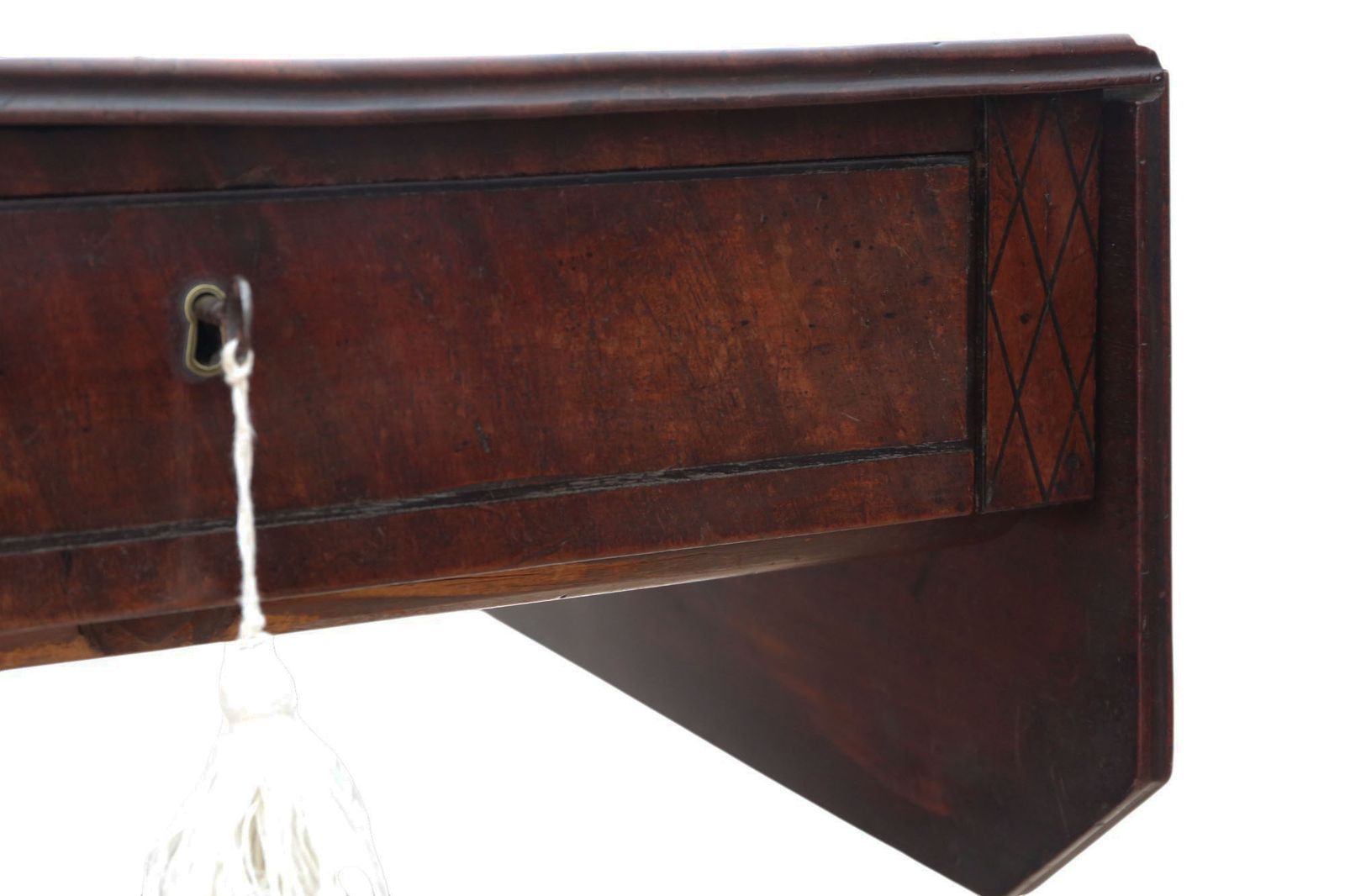 Antique C.1825 Regency Mahogany Pedestal Sofa Or Dining Table – Fine Quality 19th Century Occasional Side Table photo vinterior