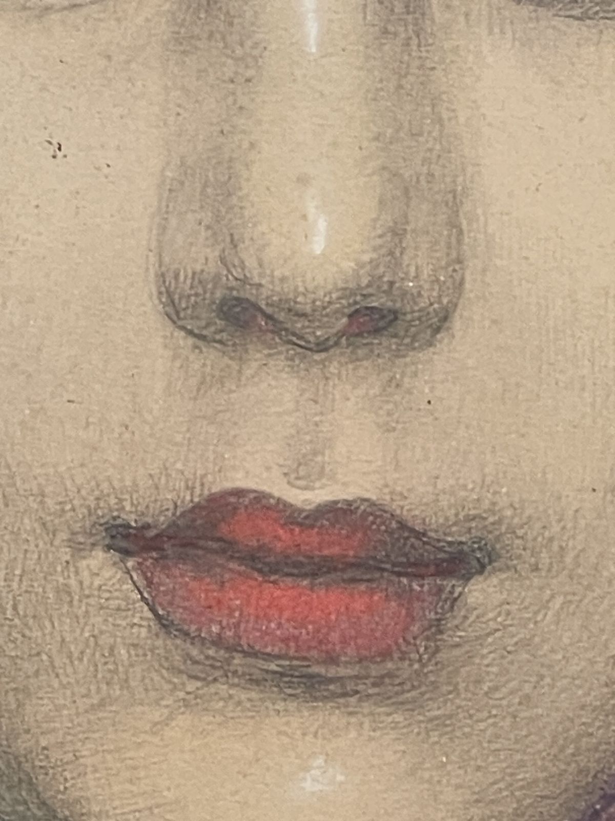 photo for sale Portrait Of A Veiled Woman By Gustave Brisgand (1867 1944), Art Déco, France