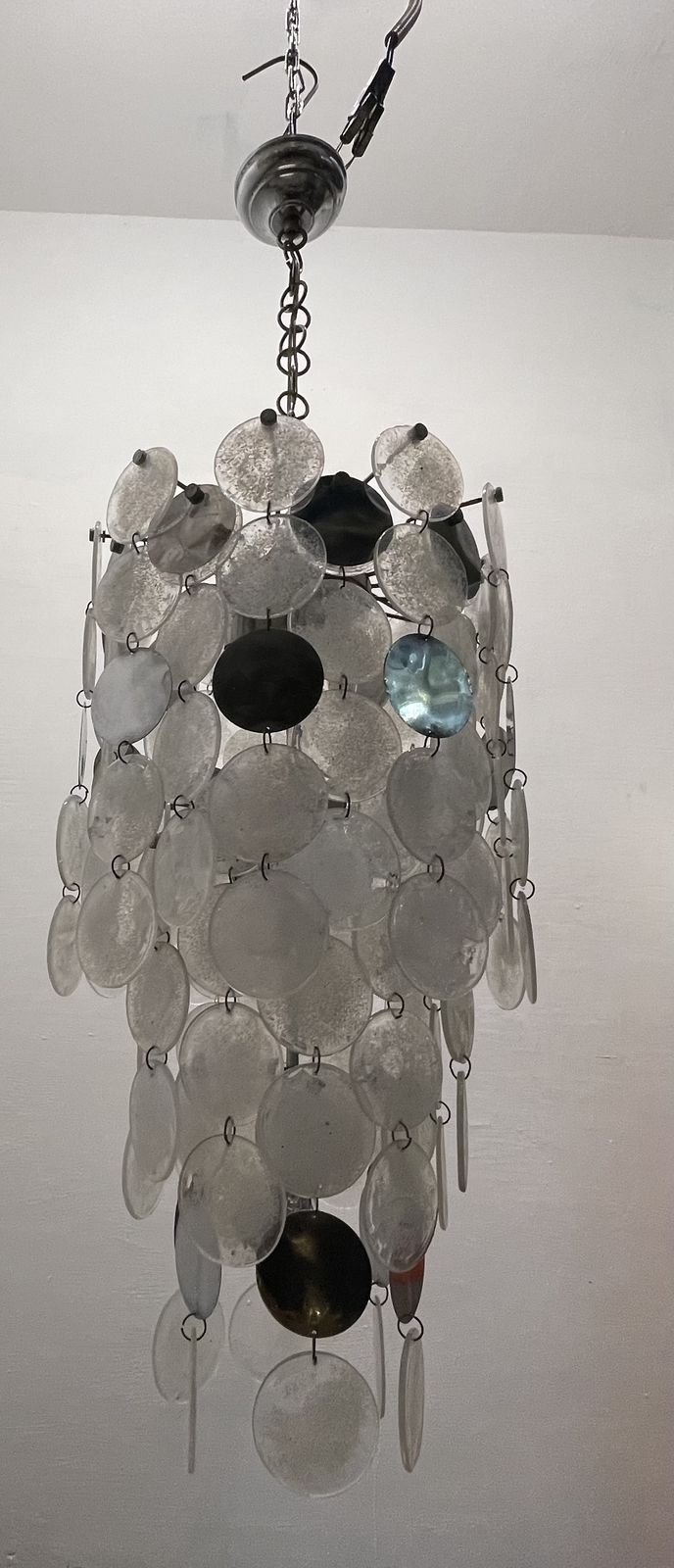 photo vinterior Iconic Nason “Mille Luna” Murano Glass Chandelier, Italy, 1960s