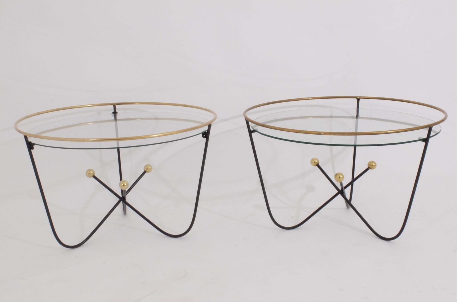 Pair Of Low Side Table End Table By Edward Ihnatowicz Mars Furniture photo furniture