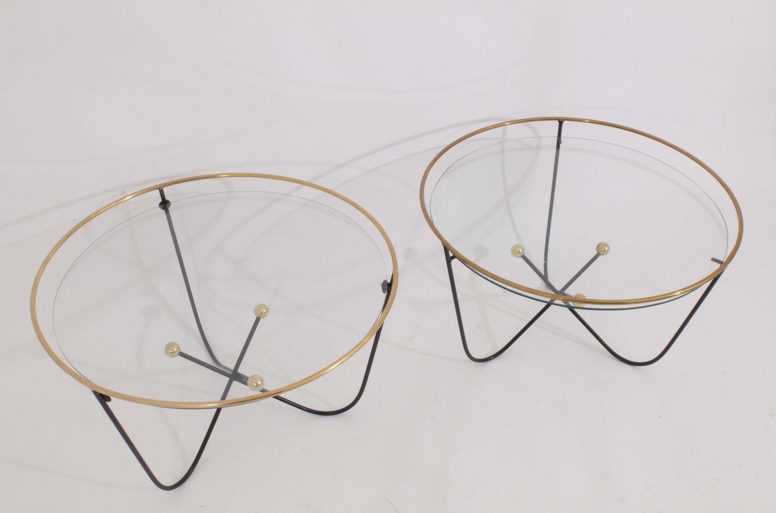 Pair Of Low Side Table End Table By Edward Ihnatowicz Mars Furniture photo Furniture