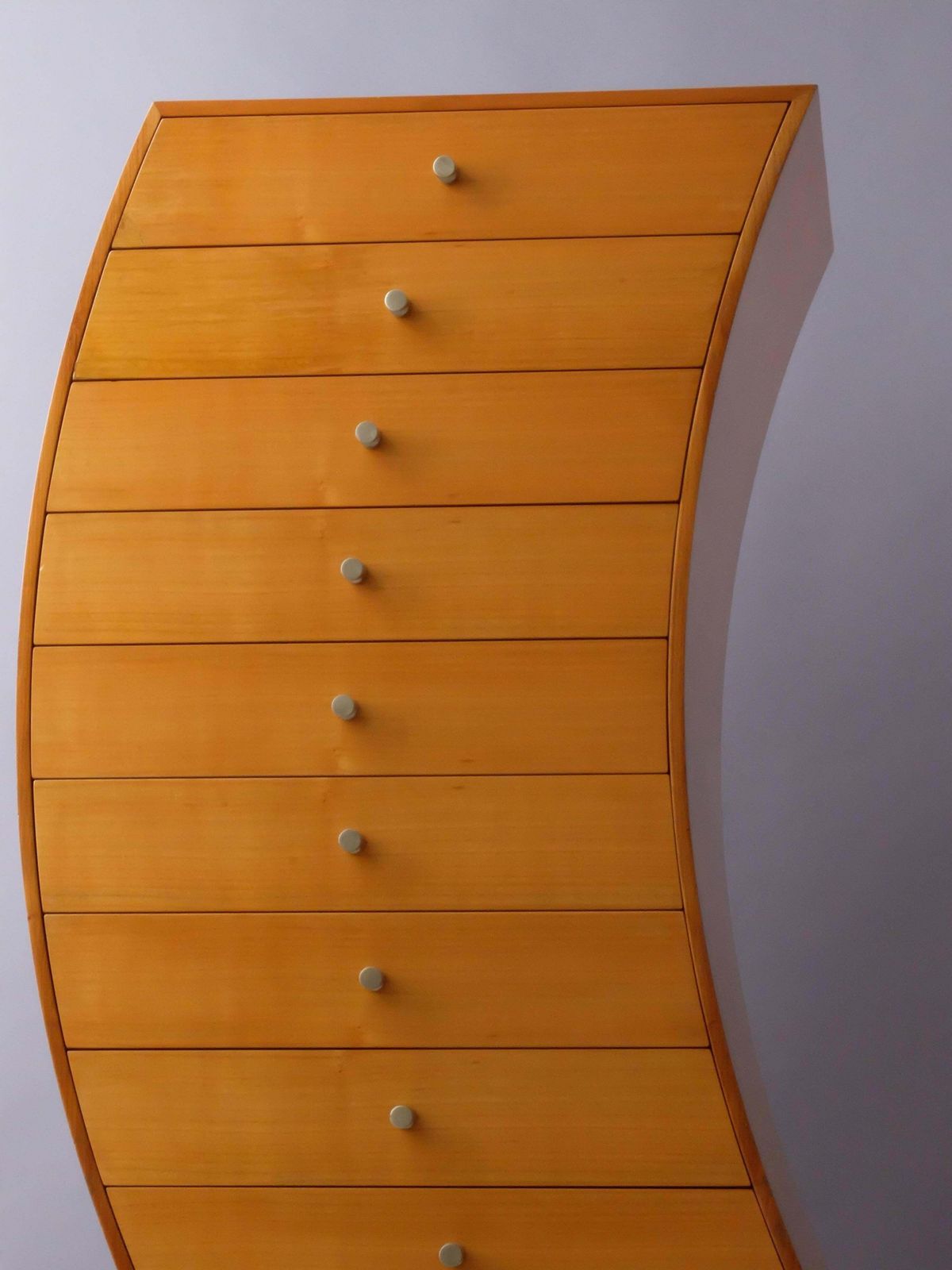 Kuramata Side 1 Furniture In Irregular Form 1989 photo vintage