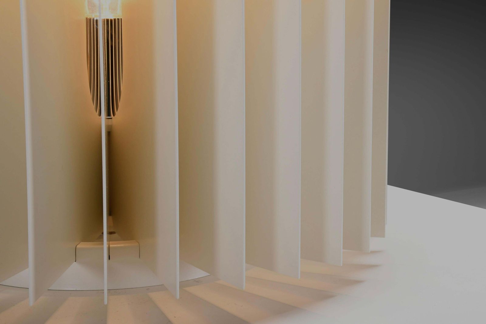 photo for sale Large Metal 'Mt' Table / Floor Lamp By Giancarlo Mattioli For Sirrah, Italy 1969