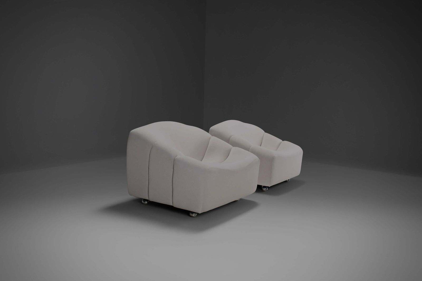 Set Of Beautiful Abcd Chairs By Pierre Paulin For Artifort, Netherlands 1968 photo Furniture