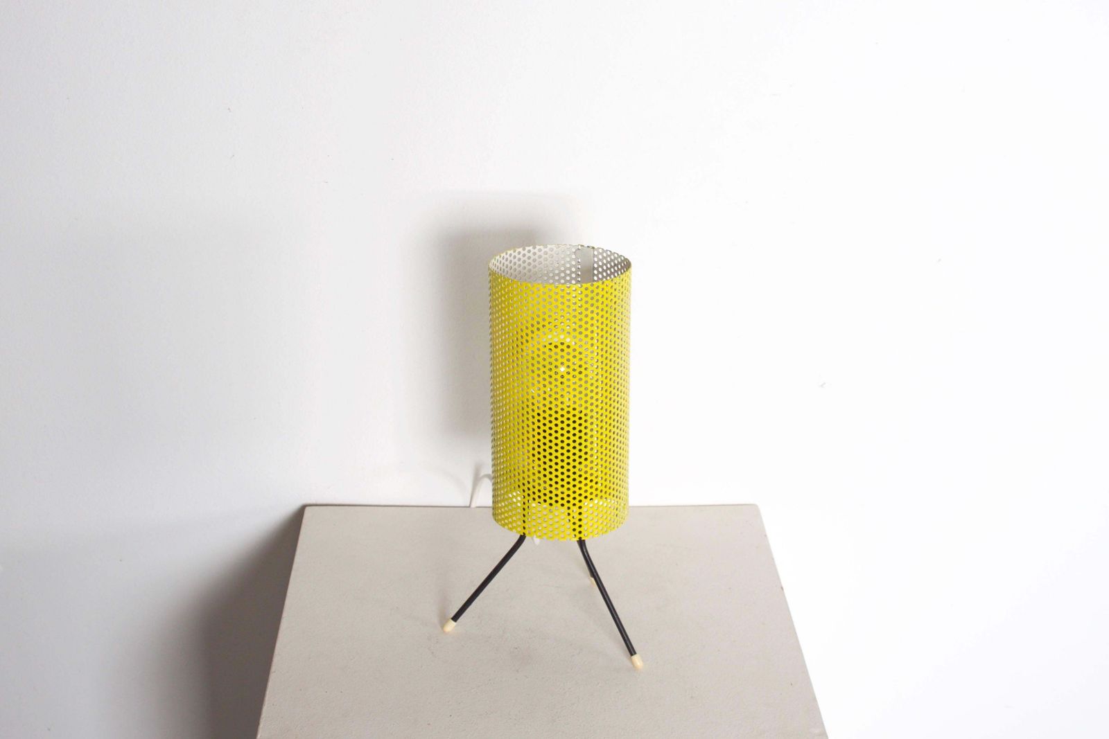 Metal Table Lamp By Tjerk Reijenga For Pilastro, 1950s photo for sale