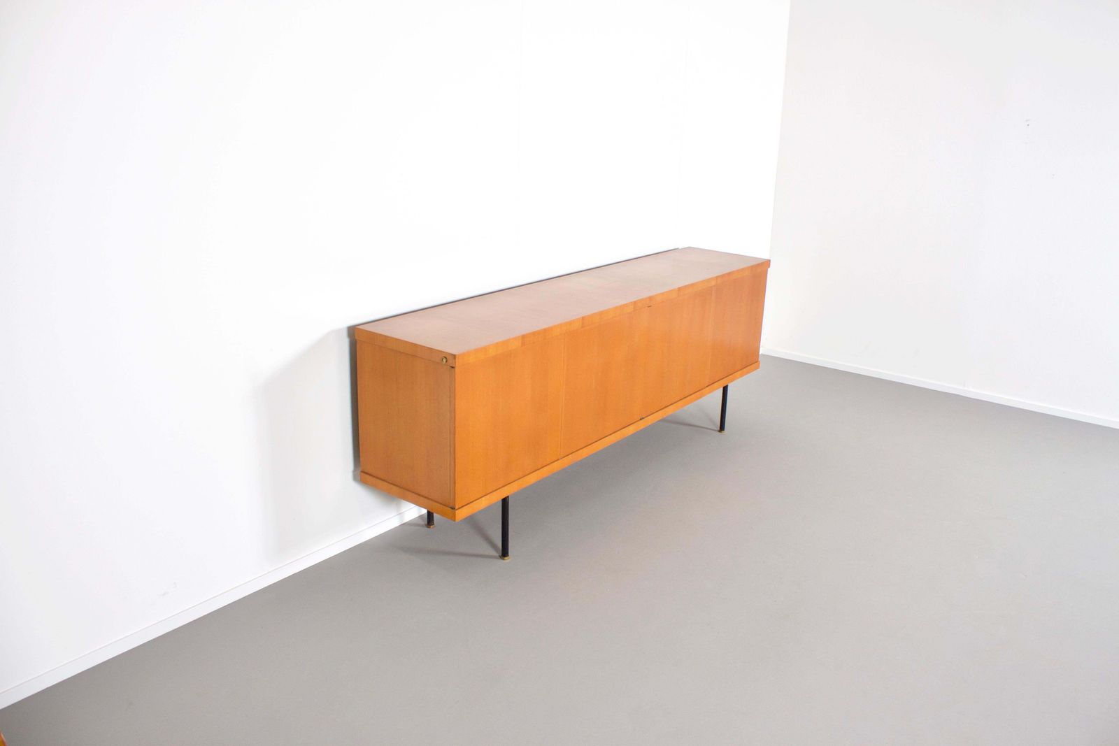 Elegant 1950s "Monaco" Sideboard By Gerard Guermonprez For Magnani, Paris photo for sale