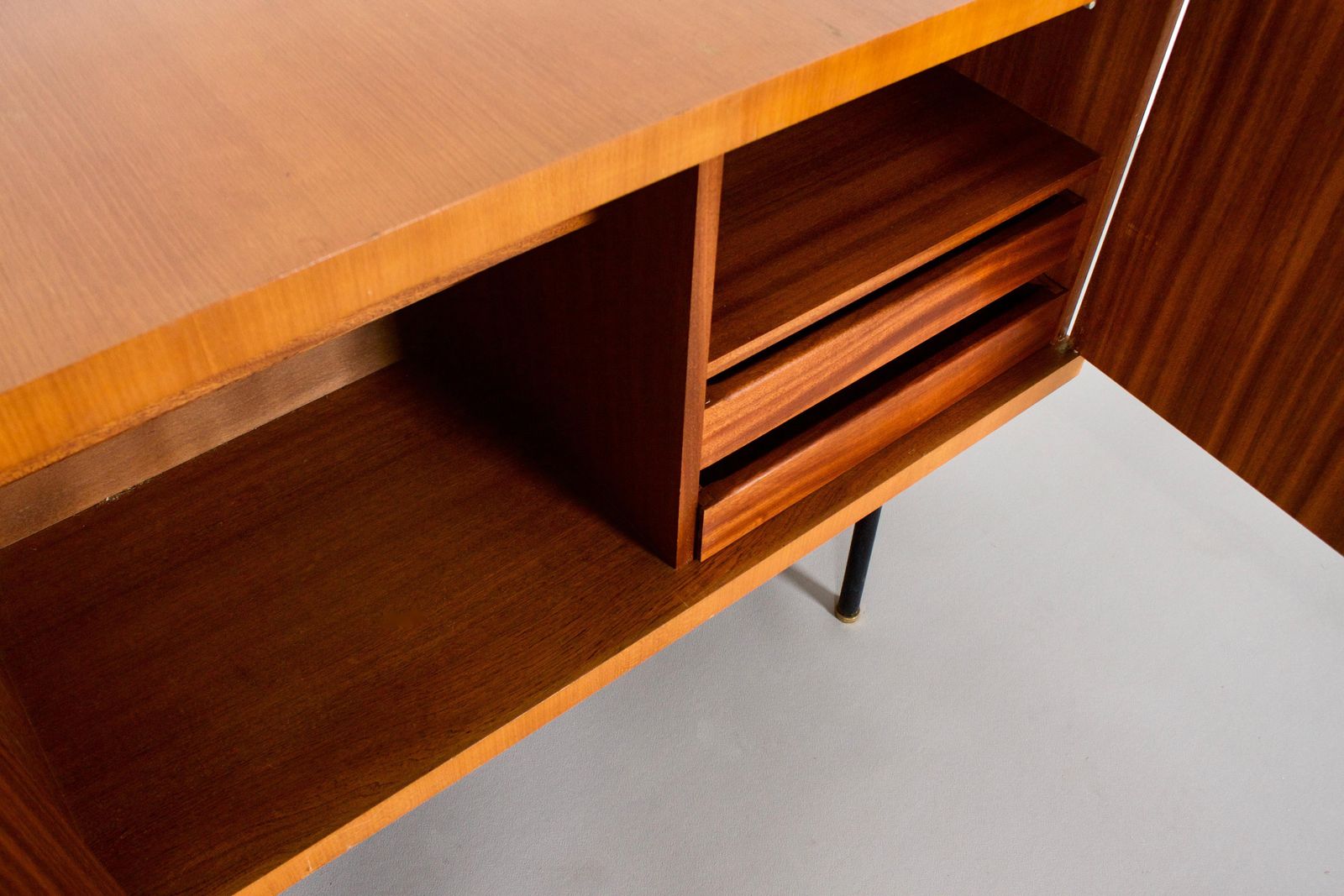 Elegant 1950s "Monaco" Sideboard By Gerard Guermonprez For Magnani, Paris photo vinterior