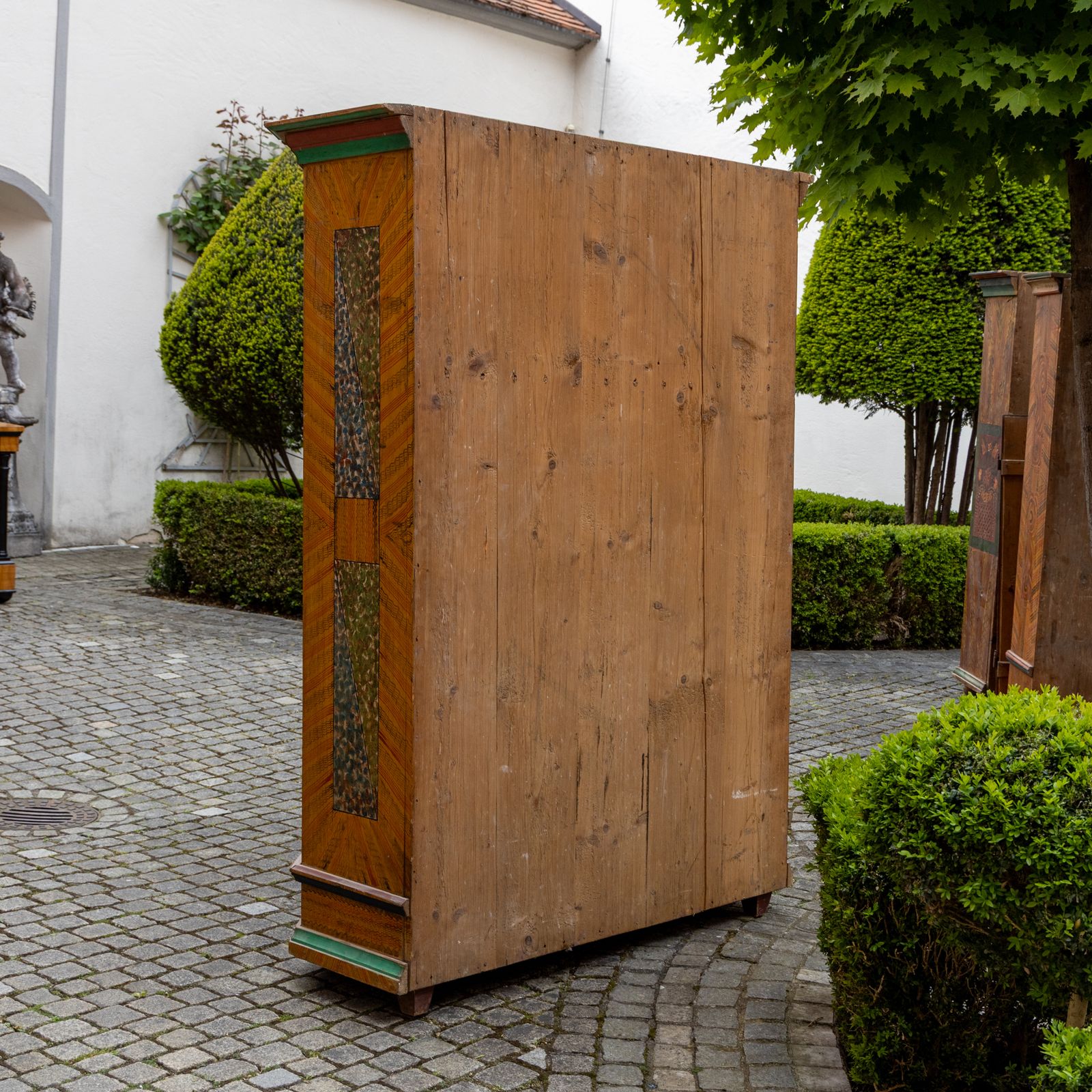 Hand Painted Folk Art Armoire, Southern Germany, Dated 1851 photo buy