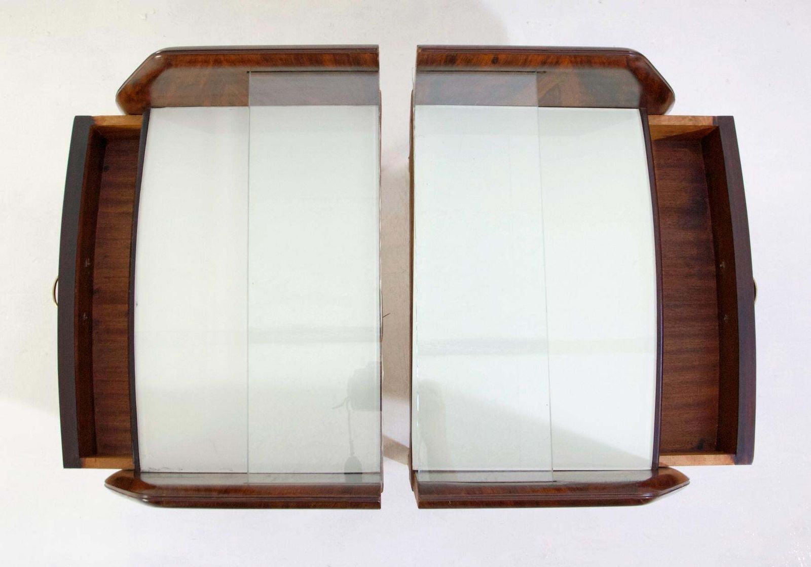 Midcentury Italian Nightstands In The Manner Of Vittorio Dassi photo Furniture