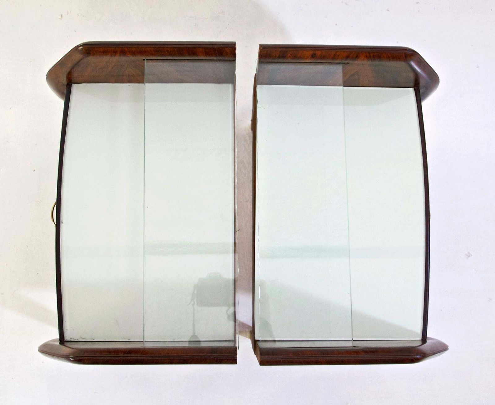 photo for sale Midcentury Italian Nightstands In The Manner Of Vittorio Dassi