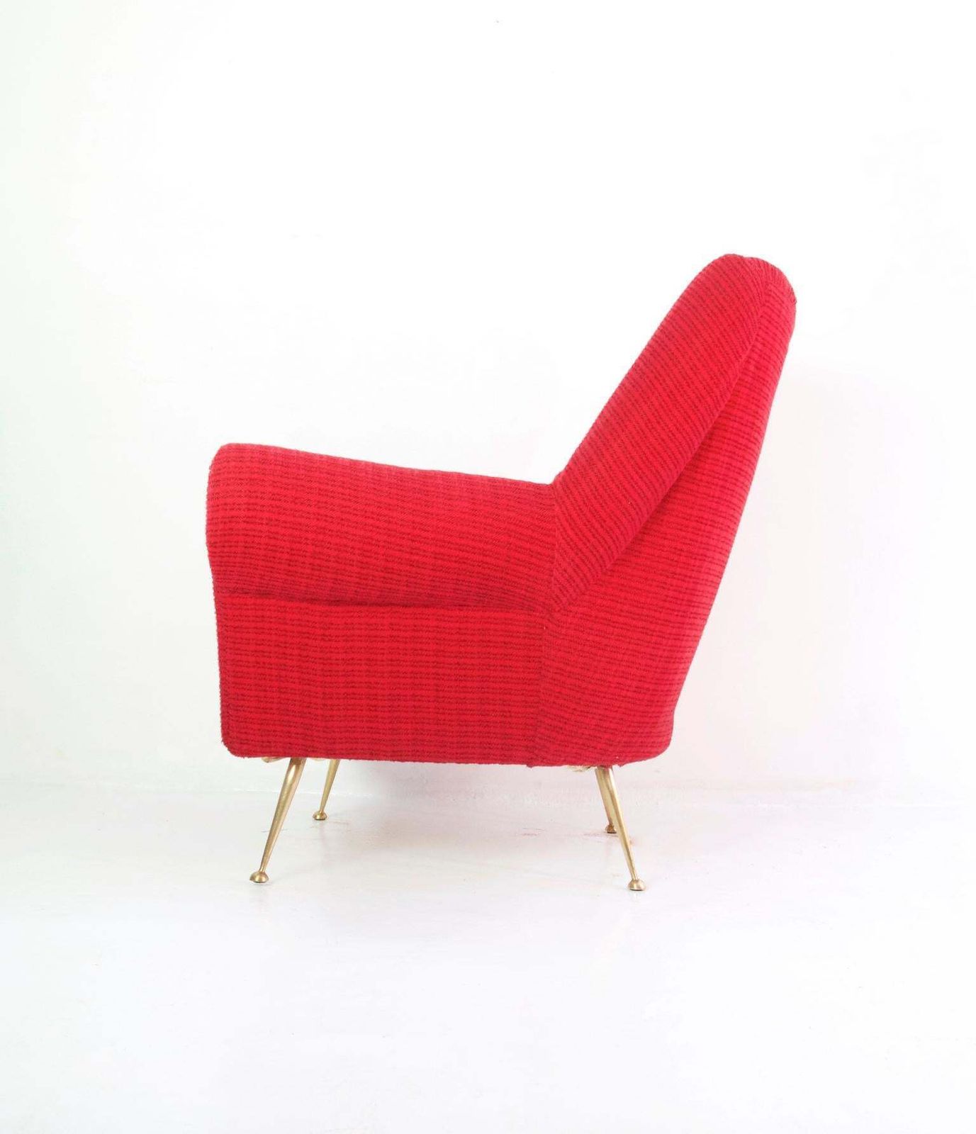 Pair Of Midcentury Armchairs By Gigi Radice For Minotti, Italy photo vinterior