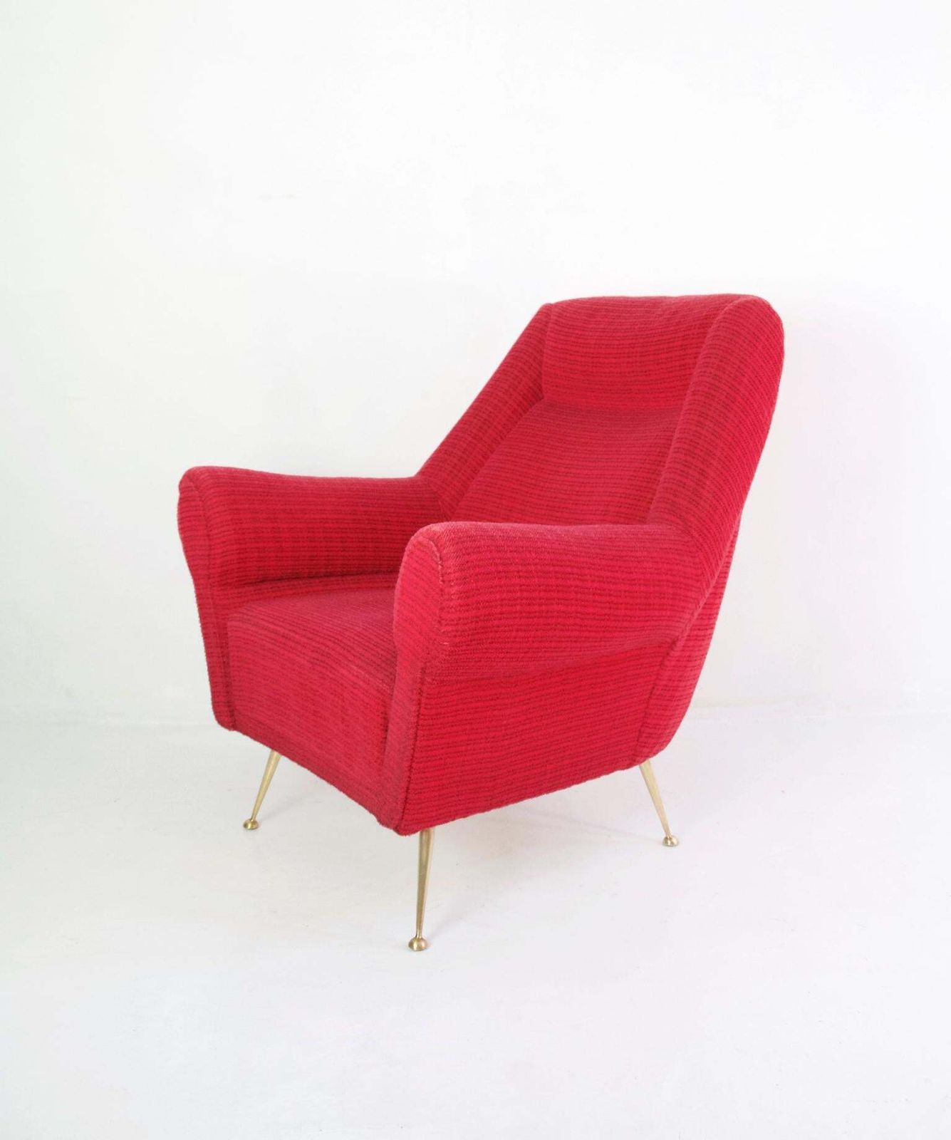 photo furniture Pair Of Midcentury Armchairs By Gigi Radice For Minotti, Italy