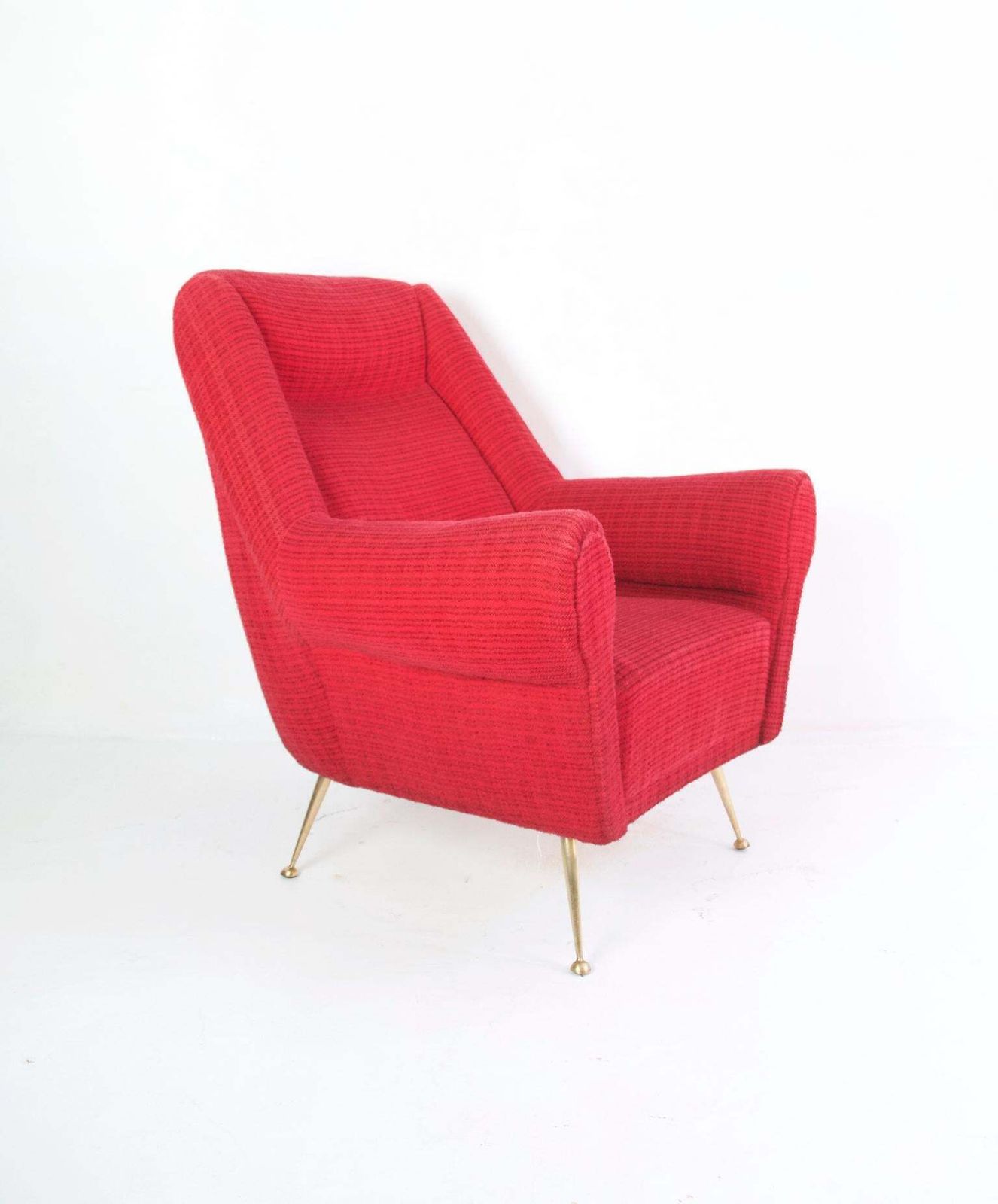 3575.0 Pair Of Midcentury Armchairs By Gigi Radice For Minotti, Italy photo