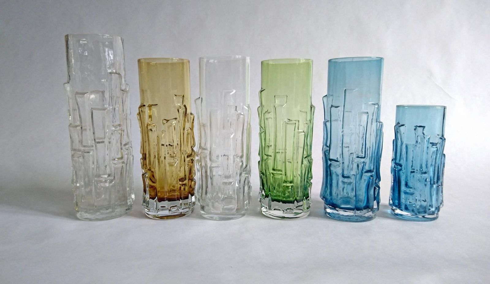 Midcentury Glass Vases By Bo Borgström For åseda, Sweden photo furniture