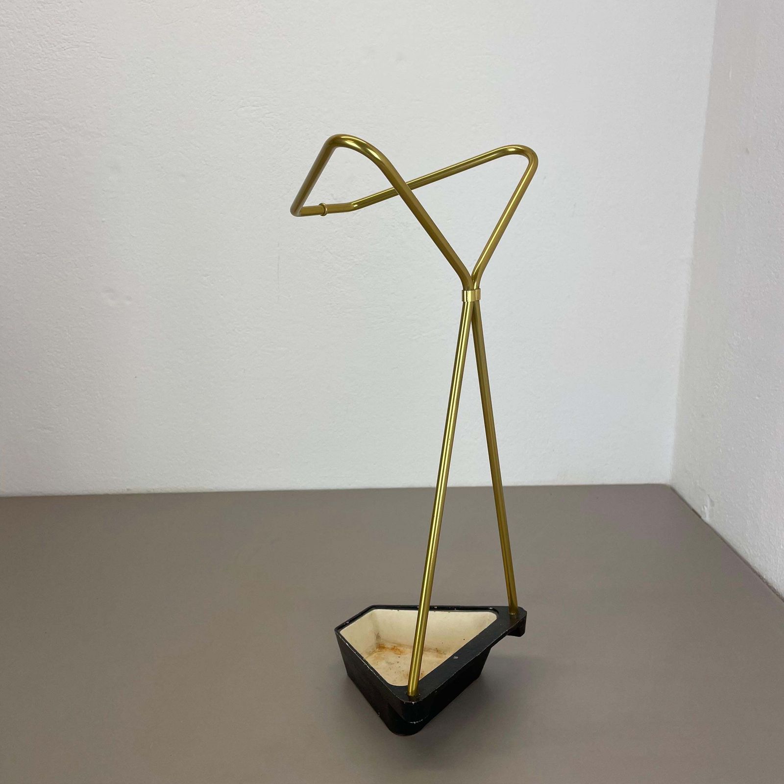 Midcentury Metal Brass Hollywood Regency Umbrella Stand, Germany, 1950s, Nr. 3 photo 503.0