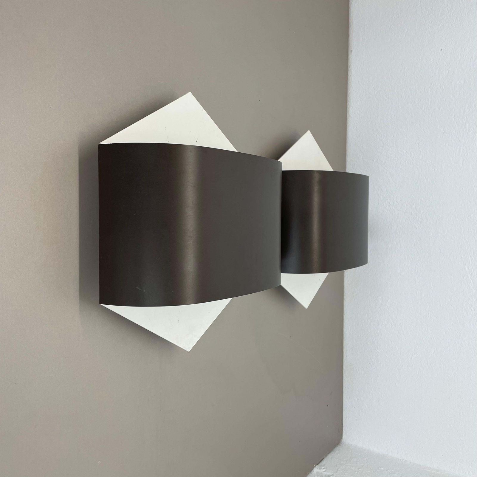 Set Of 2 Cubic Wall Lights Dieter Witte, Rolf Krüger For Staff Leuchten, 1970s photo Lighting