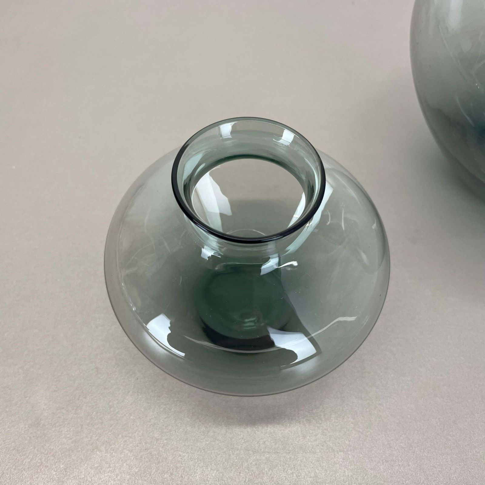 Set Of Two Heart Vases Turmaline By Wilhelm Wagenfeld For Wmf Germany, 1960s photo Home Decor