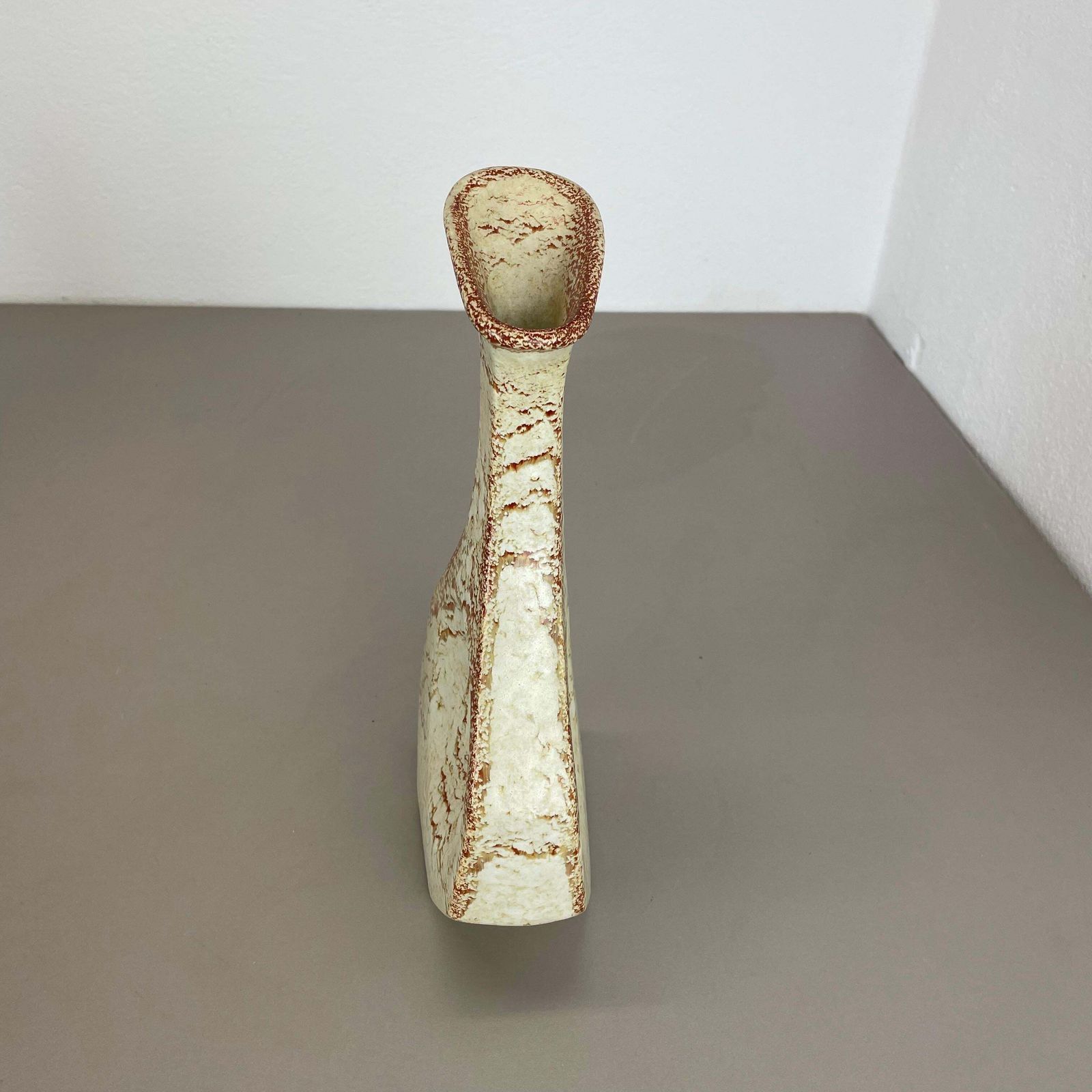 photo for sale Unique Ceramic Studio Pottery Vase By Bertoncello Schiavon Ceramics, Italy 1970s