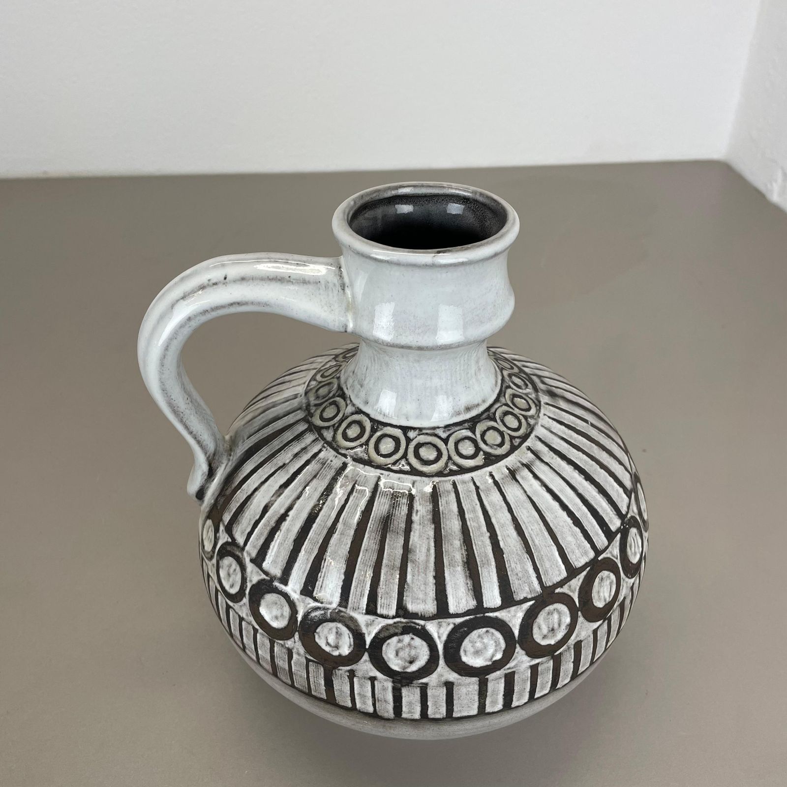 photo vinterior Rare Wgp Fat Lava Ceramic "Polaris" Vase Element By Ceramano, Germany, 1960s