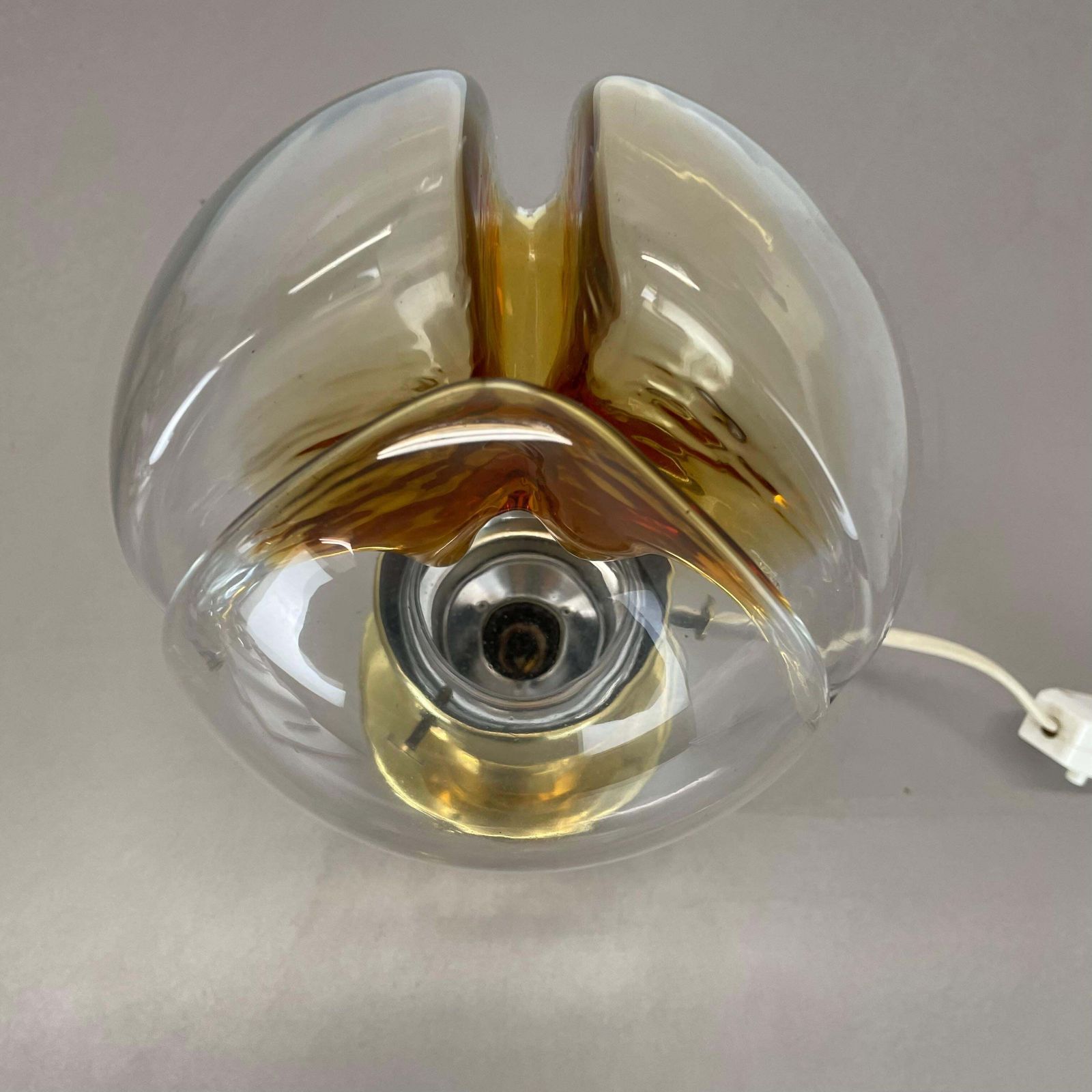 Modernist Toni Zuccheri Style Murano Table Light By Kaiser Leuchten Germany 1970 photo buy