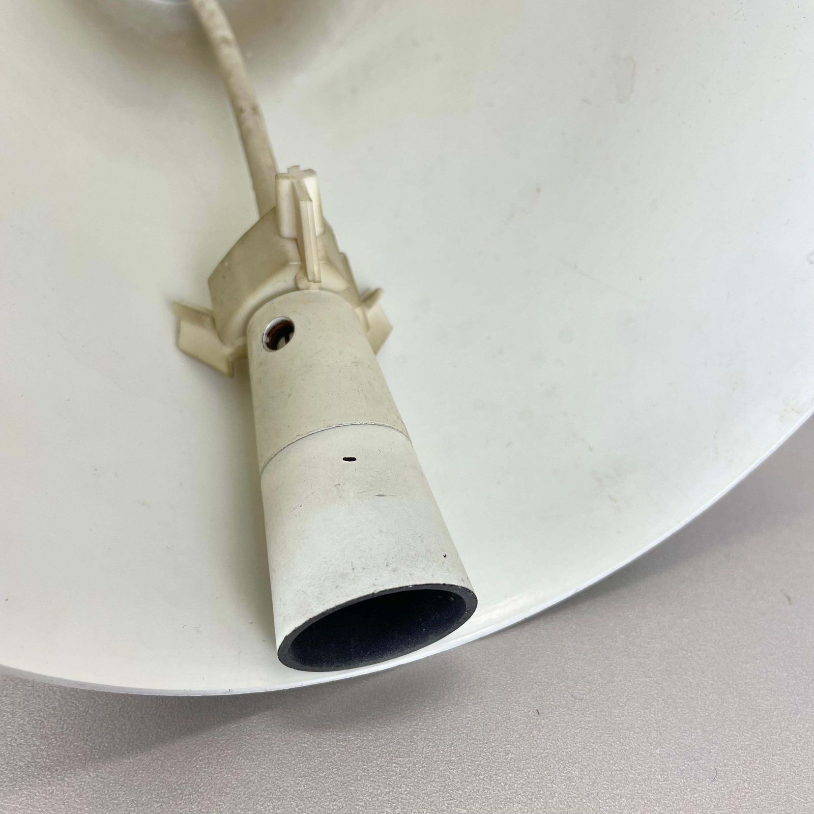 780.0 Diabolo Stilnovo Style Grey Metal Hanging Light By Bag Turgi, Switzerland 1950 photo