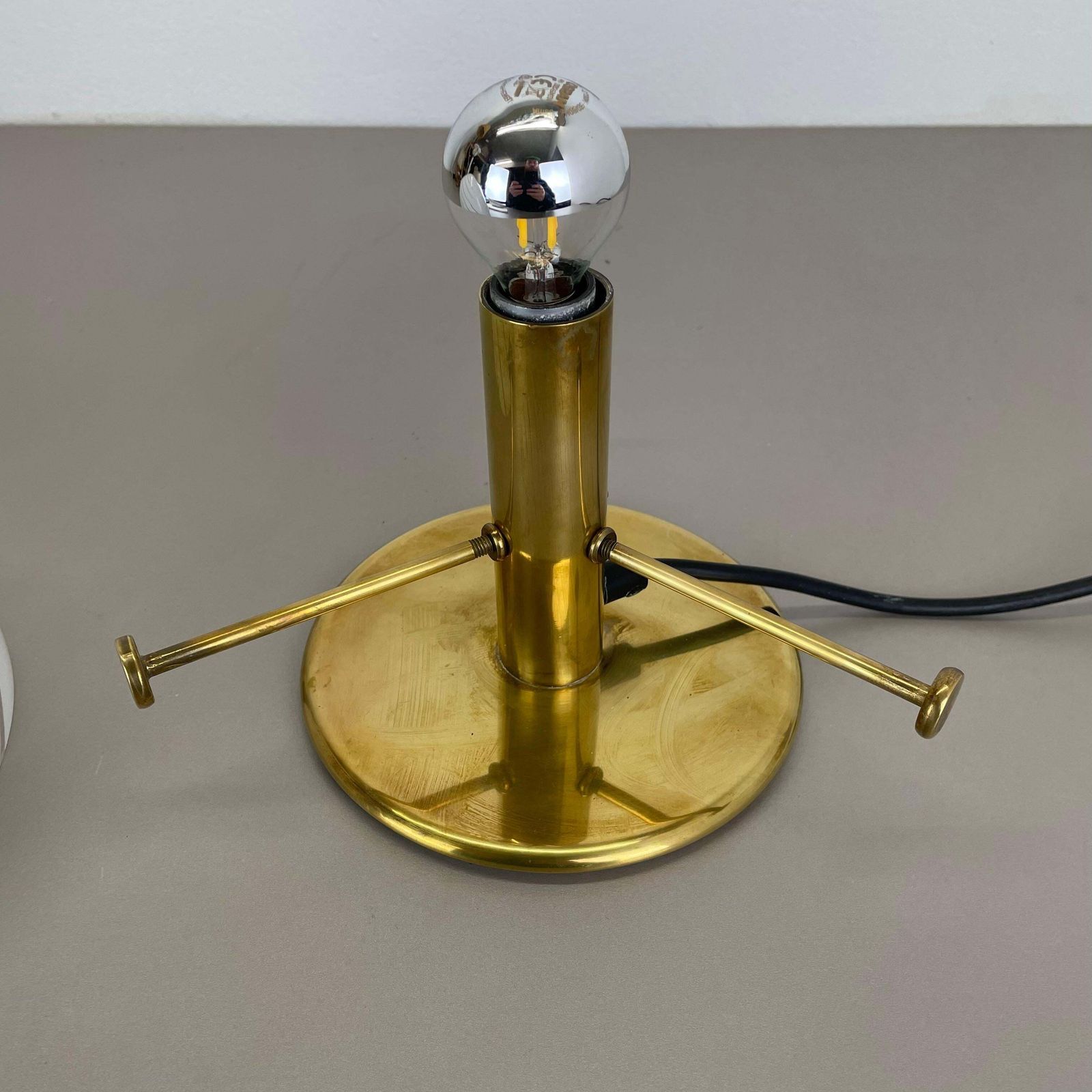 1213.0 27cm "Swirl" Murano Glass Table Desktop Light Made By Vetri Murano, Italy, 1970s photo