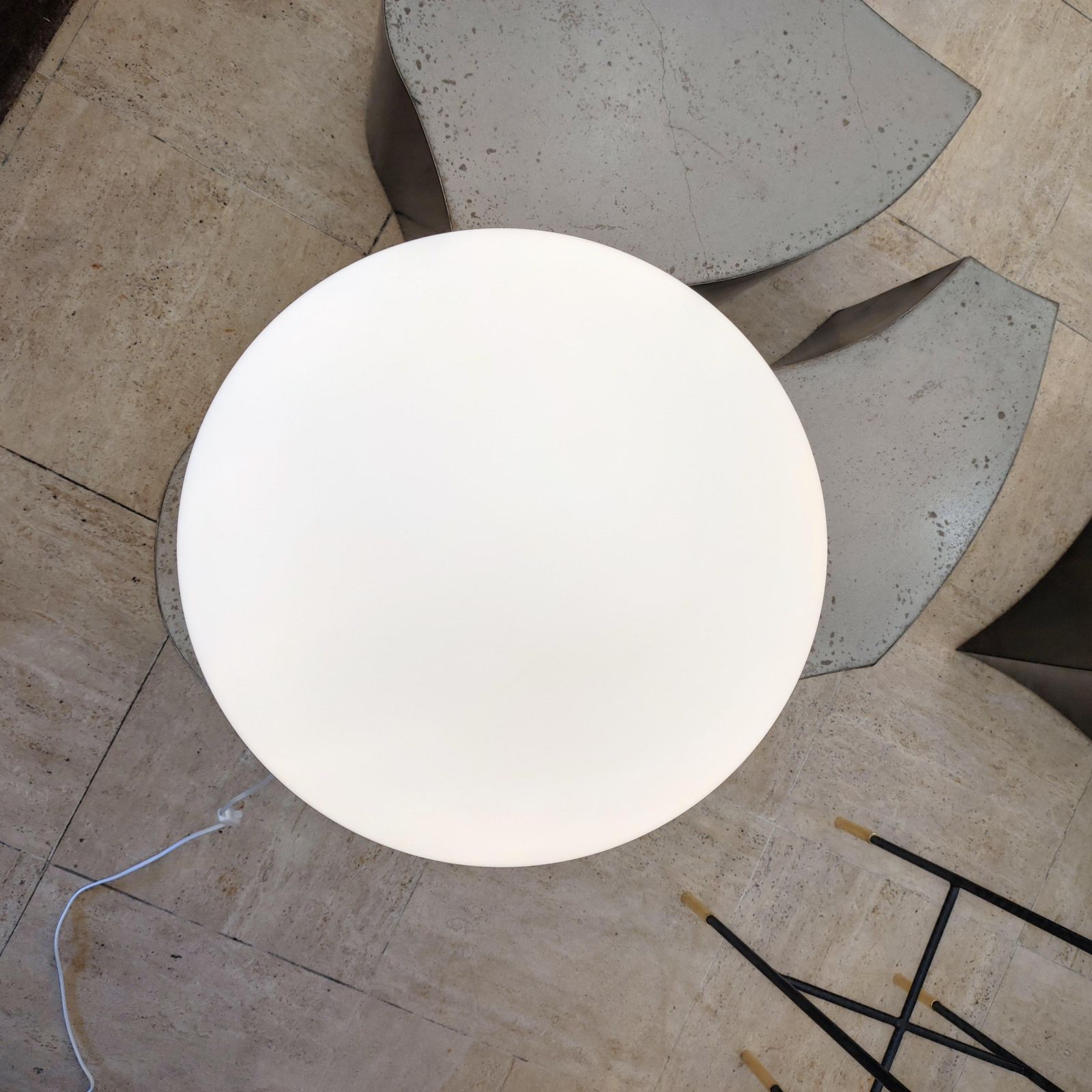 "Egg" Table Lamp In The Taste Of Uovo Lamp By Ben Swildens photo vintage