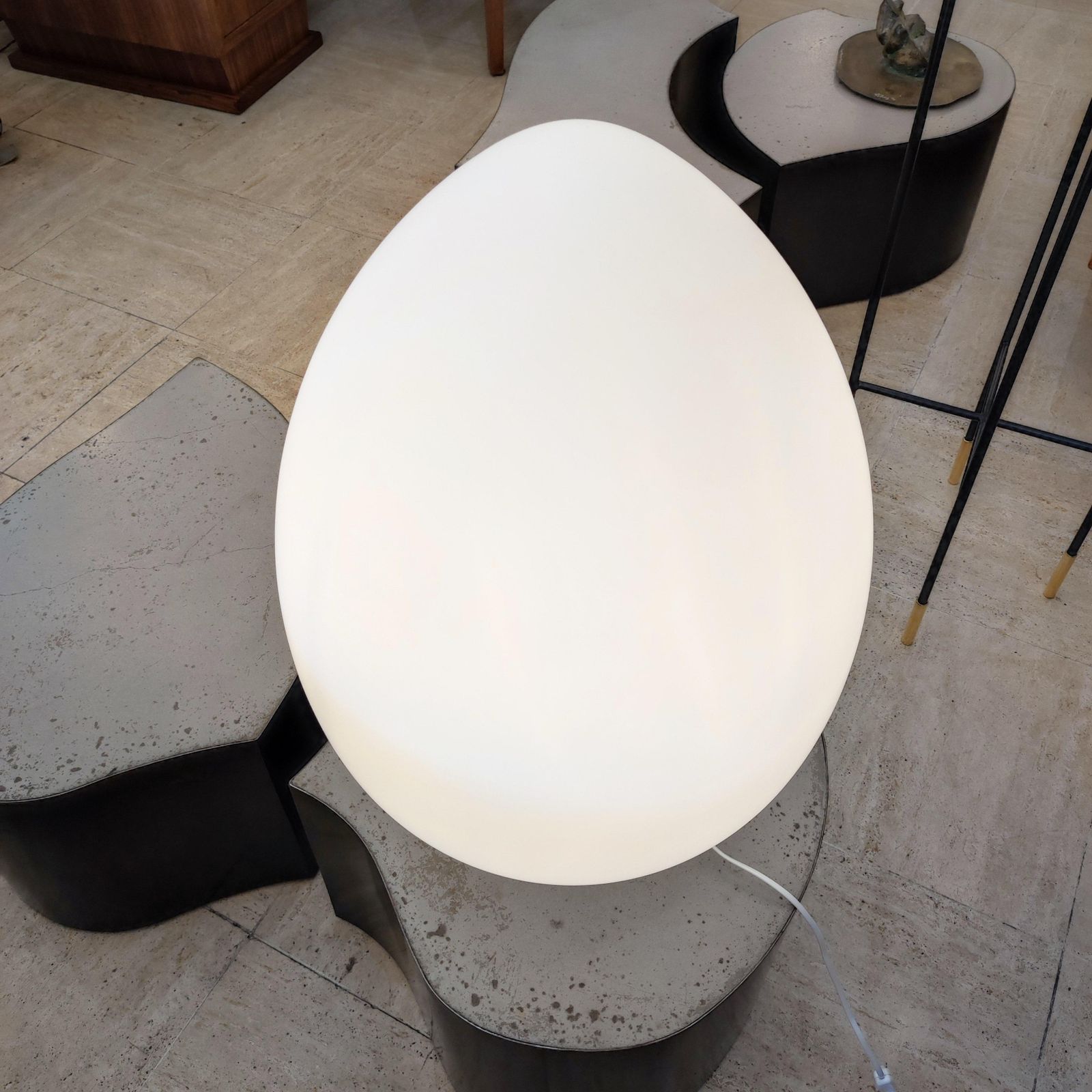 1063.0 "Egg" Table Lamp In The Taste Of Uovo Lamp By Ben Swildens photo