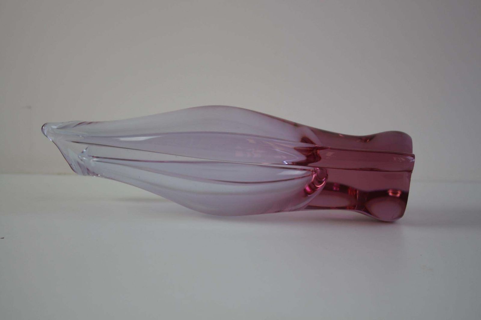 Mid Century Czech Purple Art Glass Vase By Zbs, 1960s photo buy